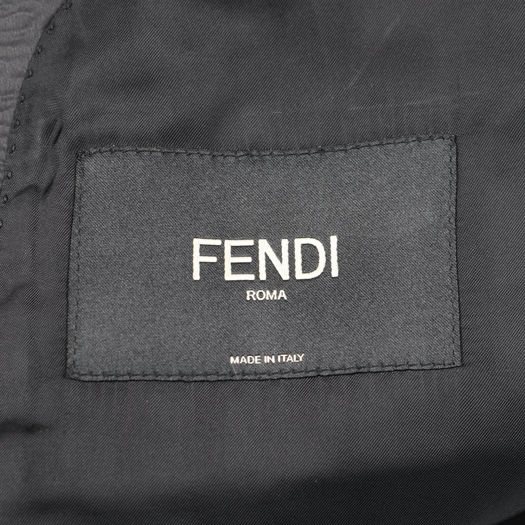 Fendi Fendi Fendi FENDI × ANREALAGE Wool Coat Textile Outerwear DUTY FREE for USA Size ONE SIZE - 3 Thumbnail