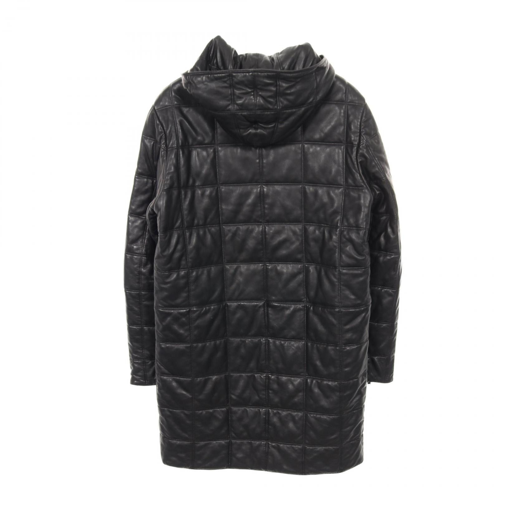 Yves Saint Laurent Yves Saint Laurent Saint Laurent Paris Lambskin Coat Leather Outerwear DUTY FREE for USA Size ONE SIZE - 2 Thumbnail