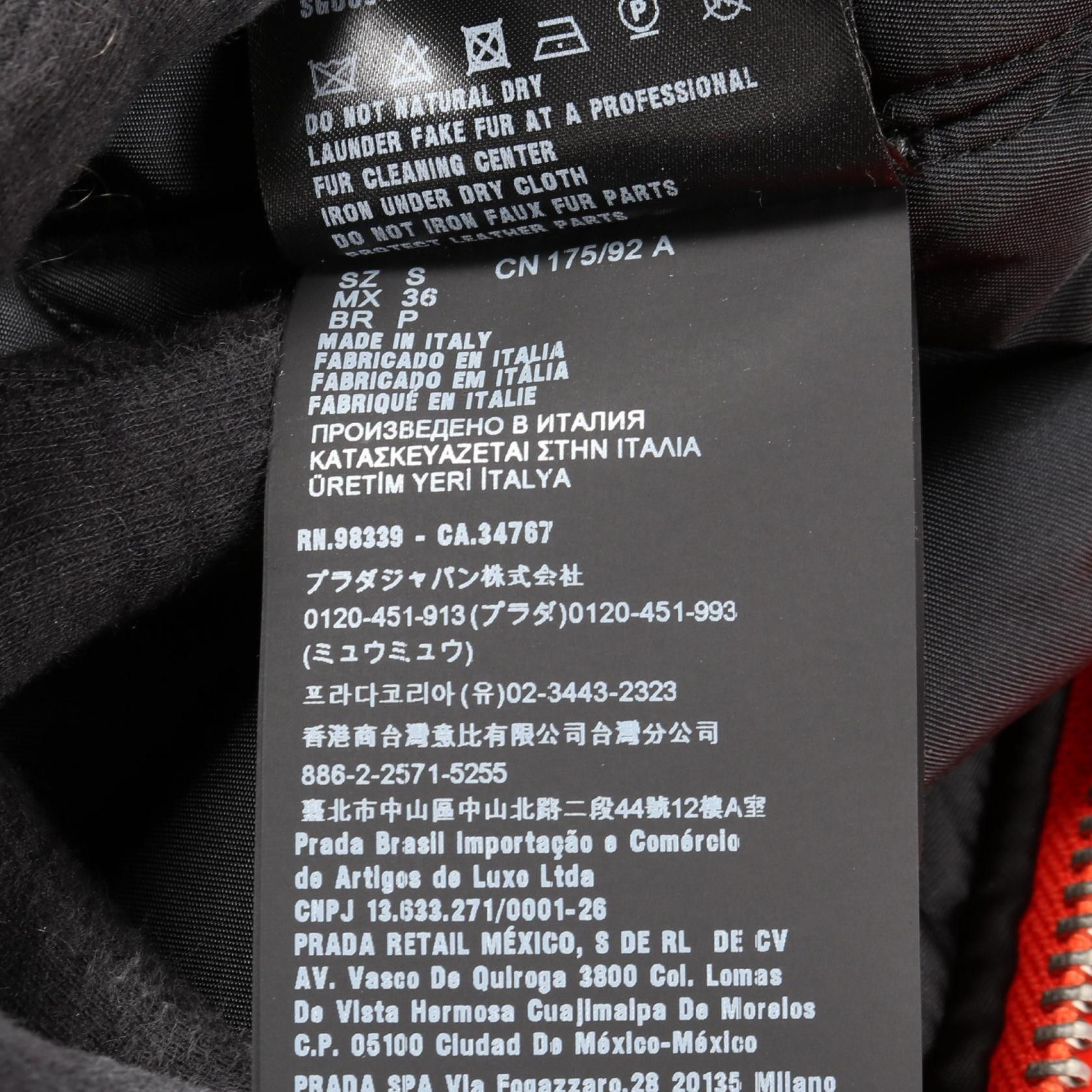 Prada Prada Prada Re-Nylon Outerwear Textile Outerwear SG0094 DUTY FREE for USA Size ONE SIZE - 4 Thumbnail