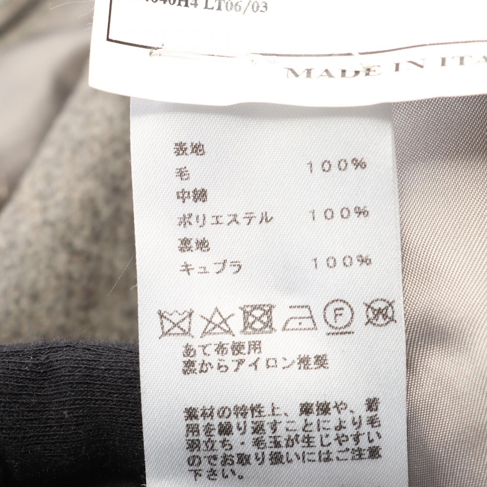 Hermes Hermes Hermes Wool Tailored Jacket Textile Outerwear DUTY FREE for USA Size ONE SIZE - 5 Thumbnail