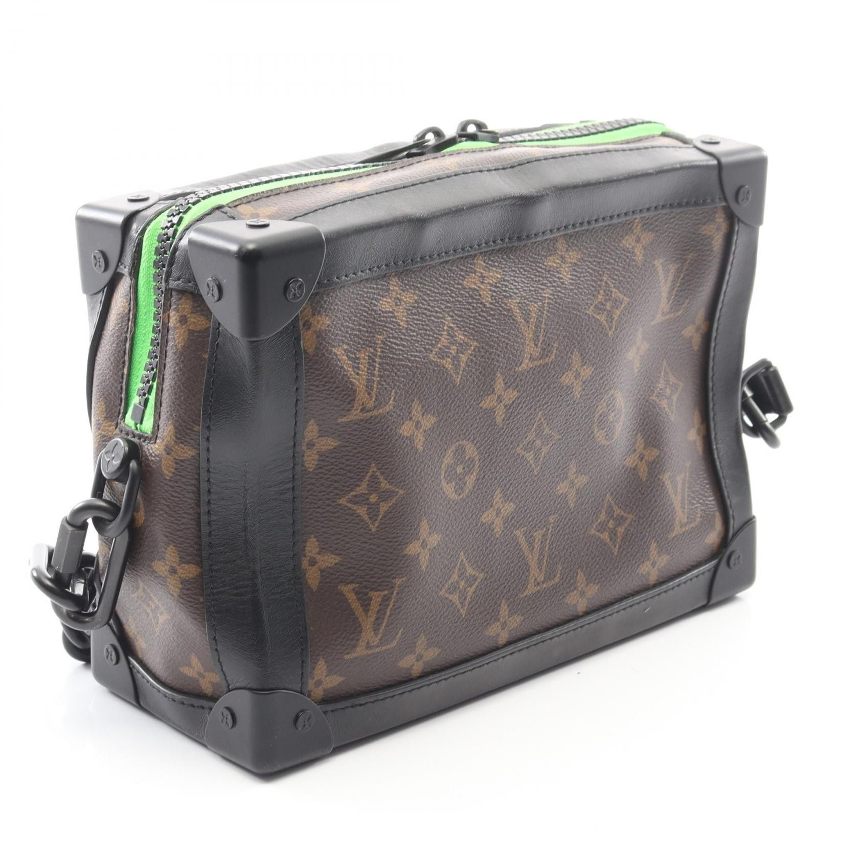 Louis Vuitton Louis Vuitton Louis Vuitton Soft Trunk LV Friend Monogram Macassar Shoulder Bag Textile Shoulder Bag M45619 DUTY FREE for USA Size ONE SIZE - 2 Thumbnail