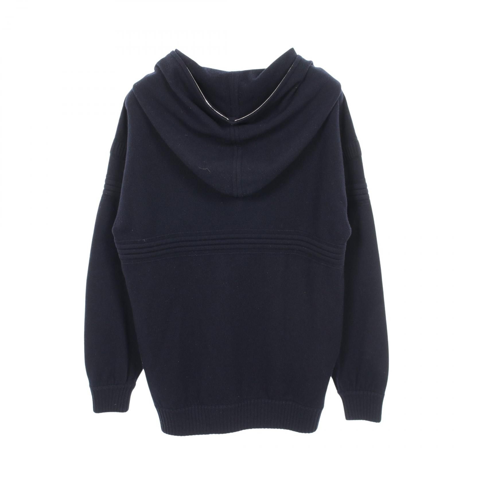 Chanel Chanel Chanel Coco Mark Cashmere Knit Hoodie Textile Tops DUTY FREE for USA Size ONE SIZE - 2 Thumbnail
