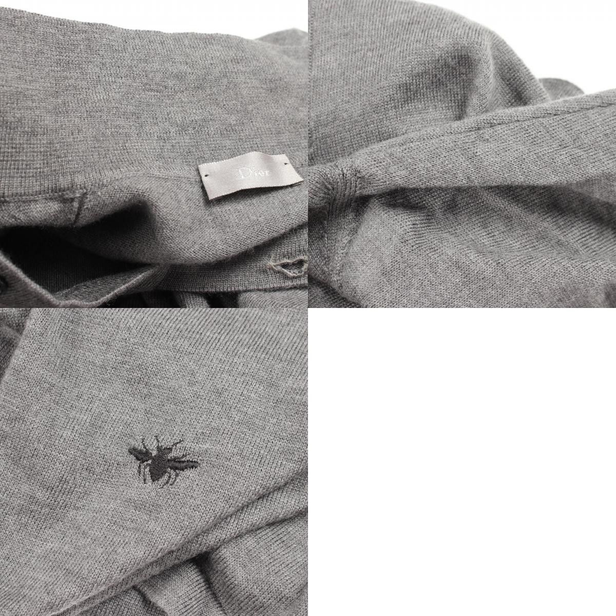 Dior Dior Dior Homme BEE Embroidered Wool Knit Polo Shirt Textile Tops DUTY FREE for USA Size ONE SIZE - 10 Thumbnail