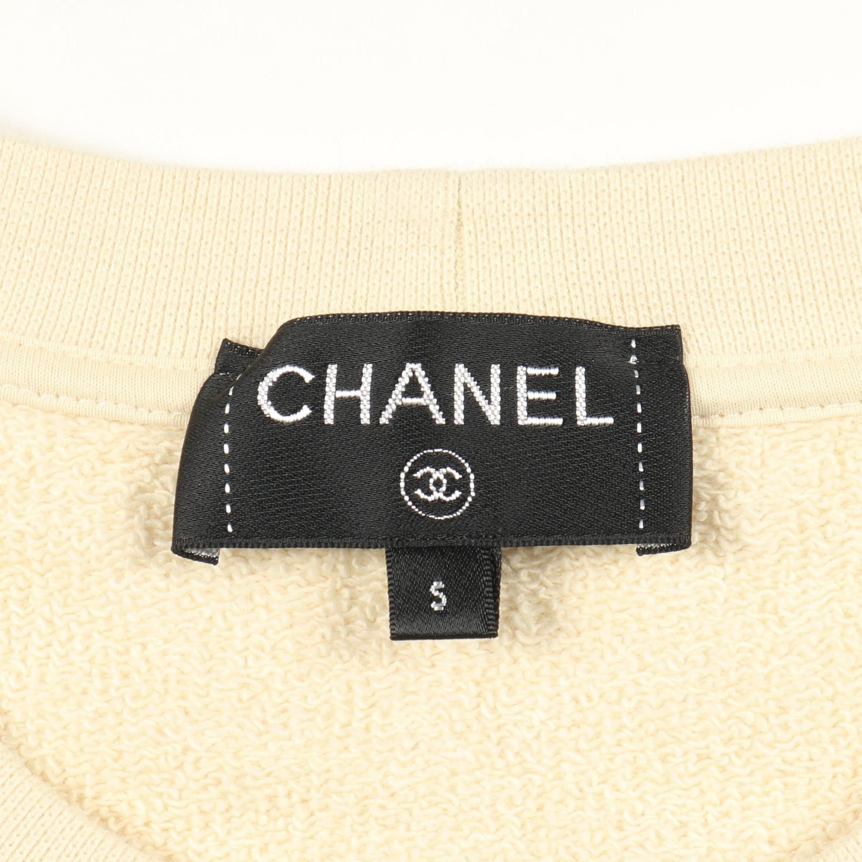Chanel Chanel Chanel Flower Logo Cotton Hoodie Textile Sweatshirts & Hoodies DUTY FREE for USA Size ONE SIZE - 3 Thumbnail