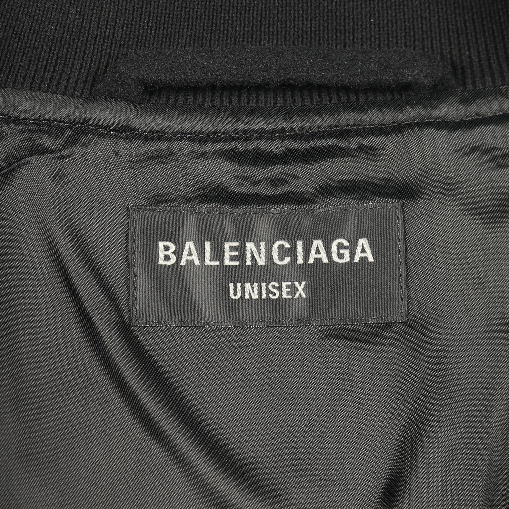Balenciaga Balenciaga Balenciaga Wool Jacket Textile Outerwear DUTY FREE for USA Size ONE SIZE - 3 Thumbnail