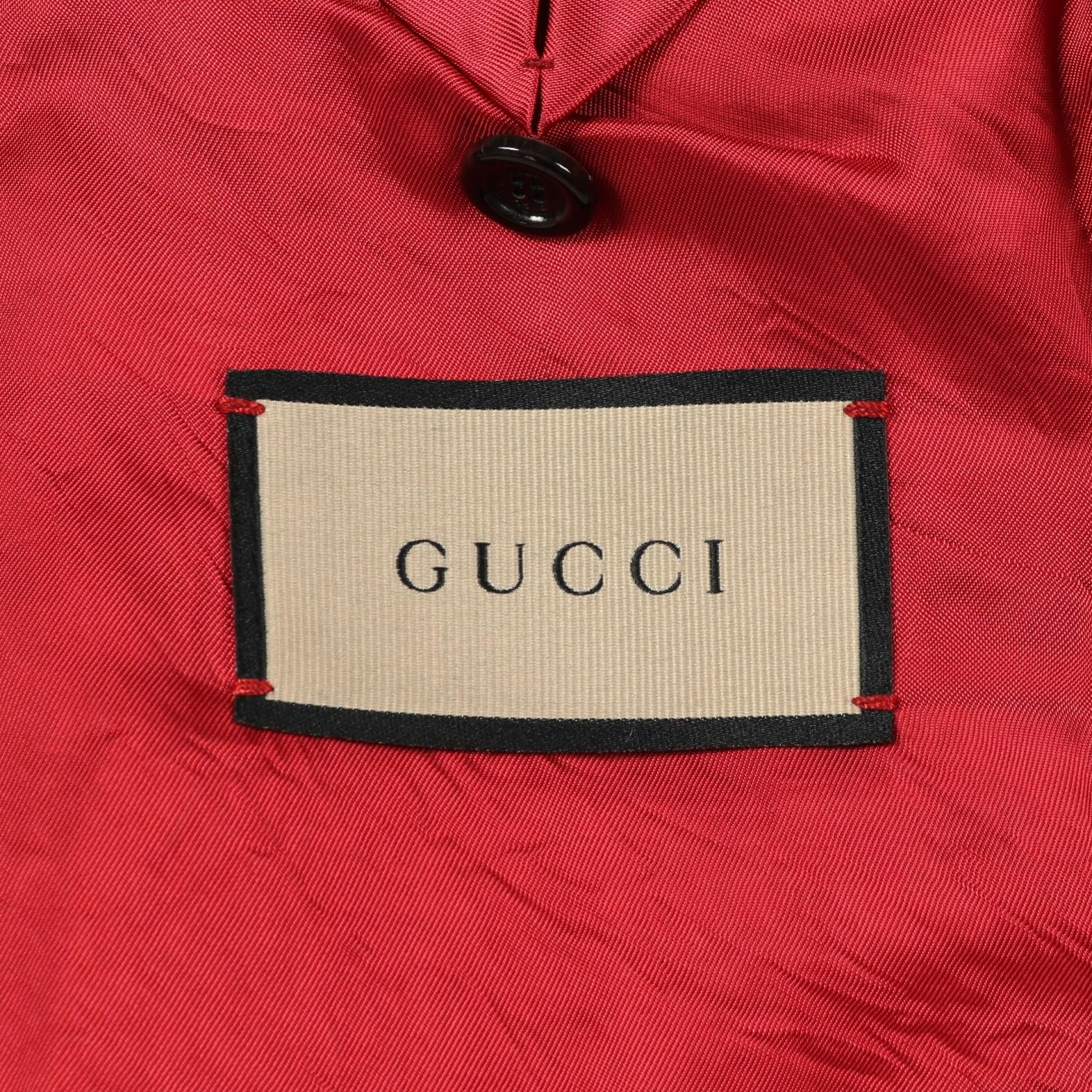Gucci Gucci Gucci Leather Jacket Leather Outerwear DUTY FREE for USA Size ONE SIZE - 3 Thumbnail