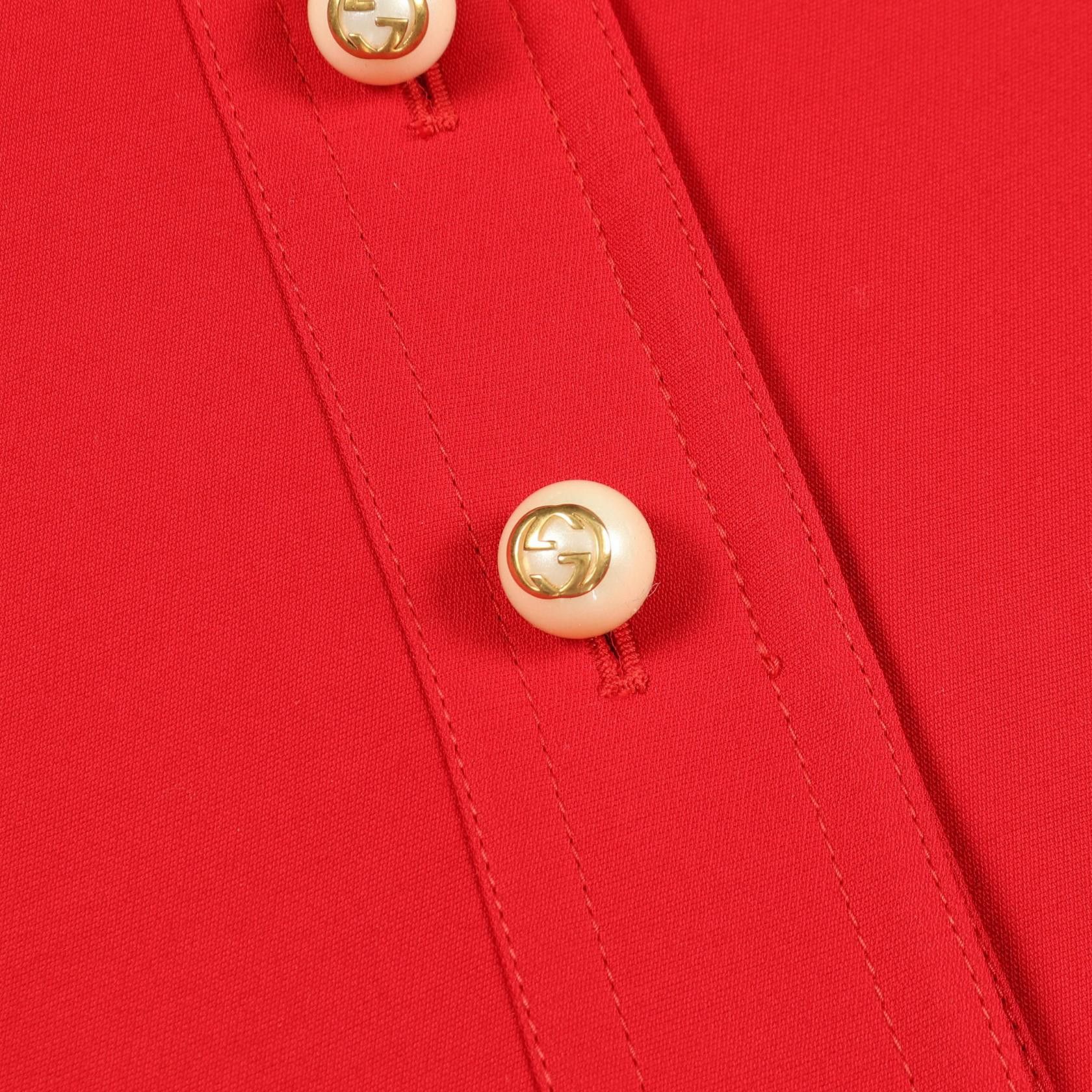 Gucci Gucci Gucci GG Pearl Button Wool Skirt Textile Skirts DUTY FREE for USA Size ONE SIZE - 8 Thumbnail