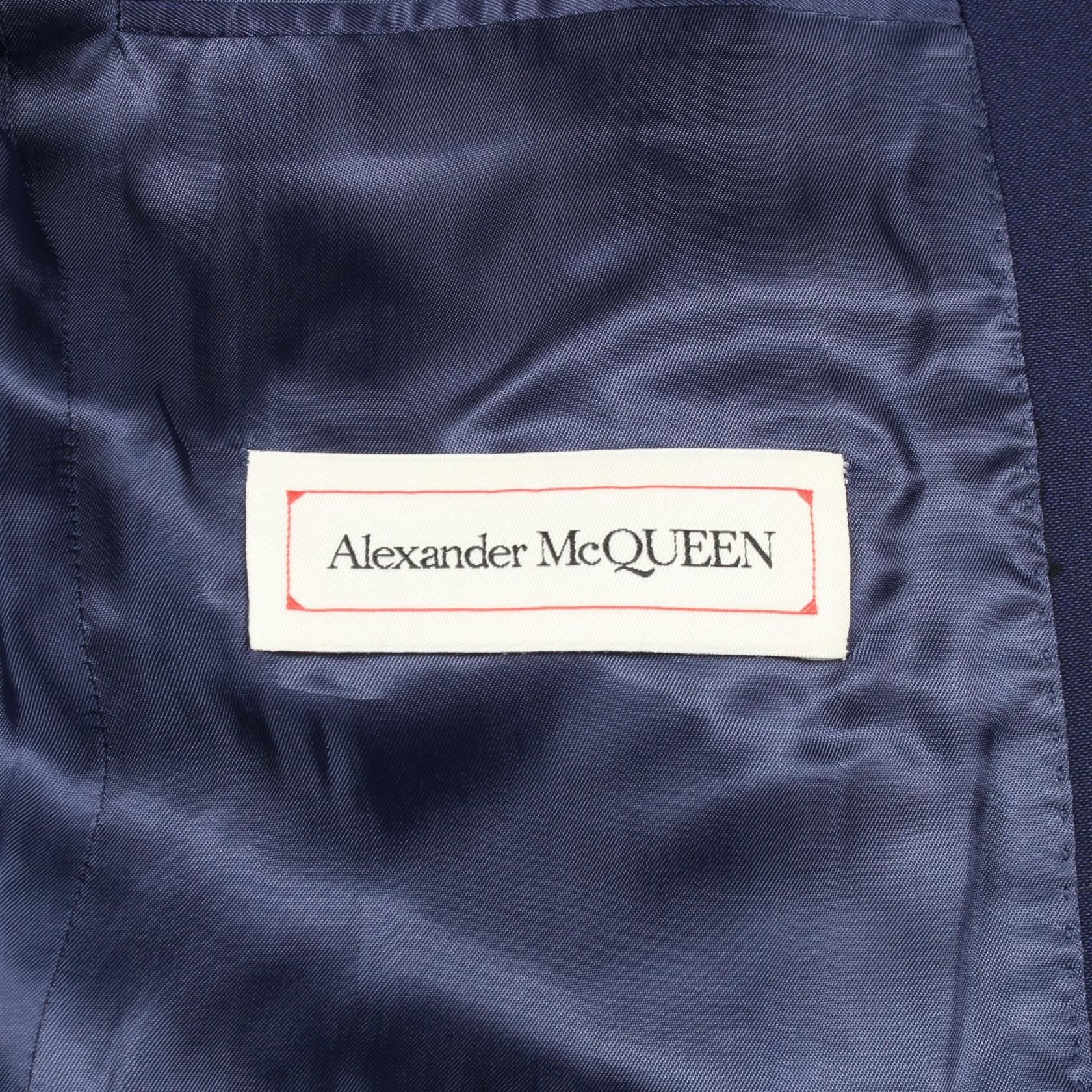 Alexander McQueen Alexander McQueen Alexander McQueen Wool Mohair Jacket Textile Outerwear DUTY FREE for USA Size ONE SIZE - 3 Thumbnail
