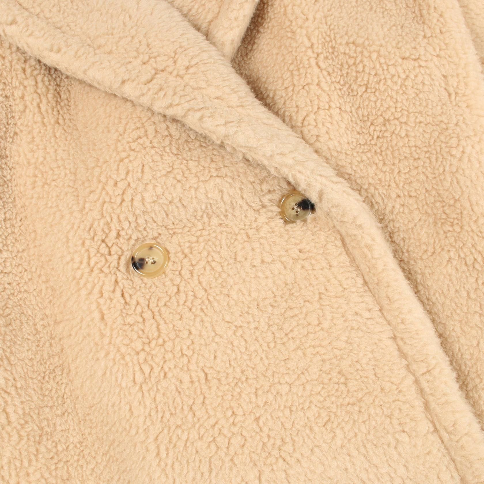 Max Mara Max Mara Max Mara TEDDY Teddy Bear Icon Camel Coat Fur Outerwear DUTY FREE for USA Size ONE SIZE - 8 Thumbnail