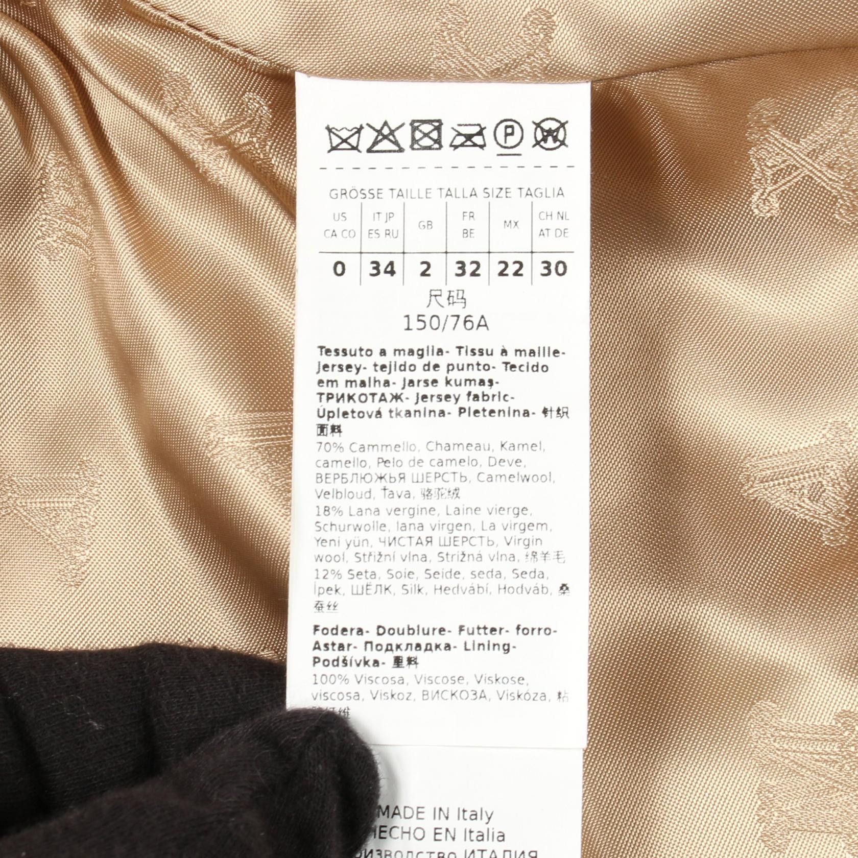 Max Mara Max Mara Max Mara TEDDY Teddy Bear Icon Camel Coat Fur Outerwear DUTY FREE for USA Size ONE SIZE - 5 Thumbnail