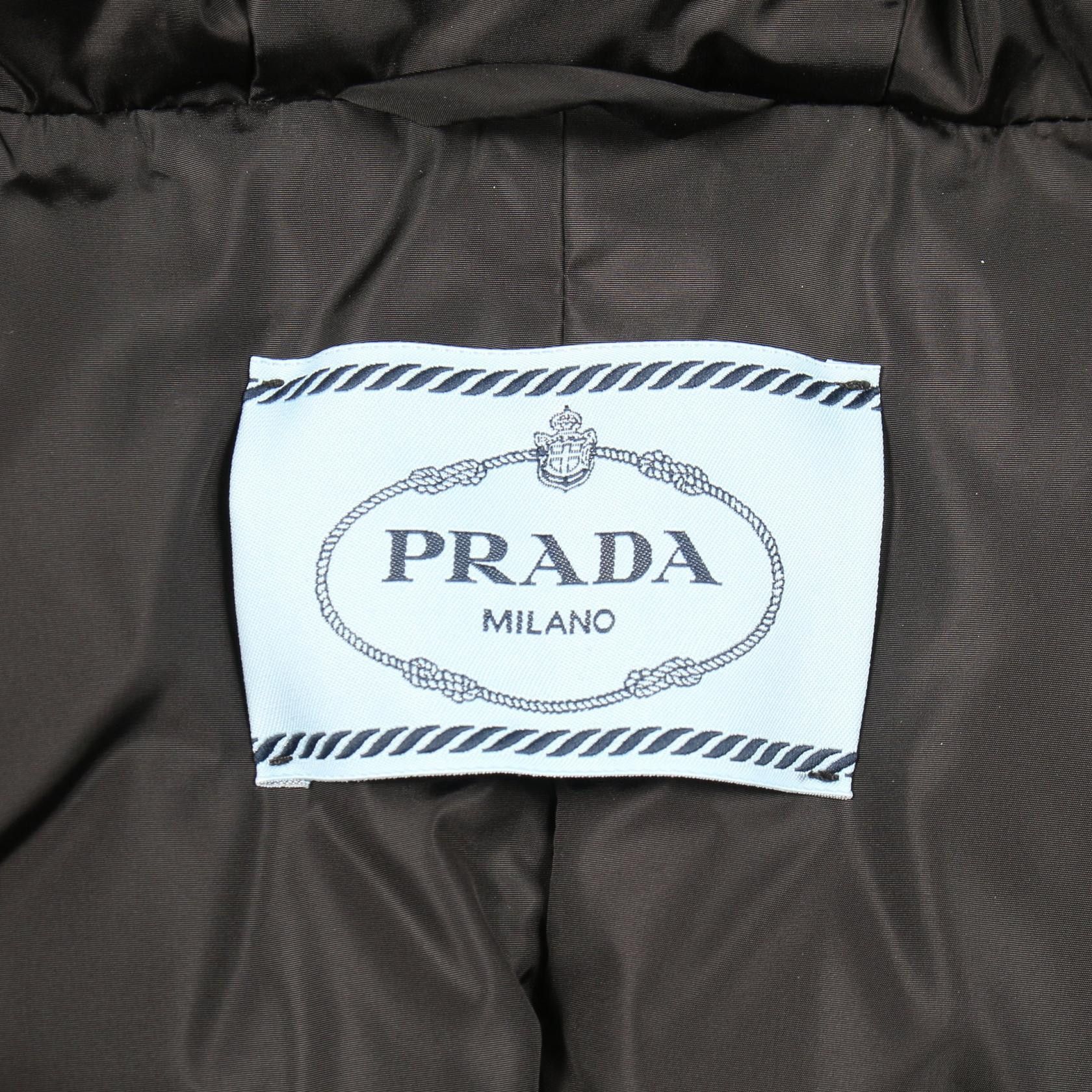 Prada Prada Prada Re-Nylon Down Jacket Textile Outerwear DUTY FREE for USA Size ONE SIZE - 3 Thumbnail