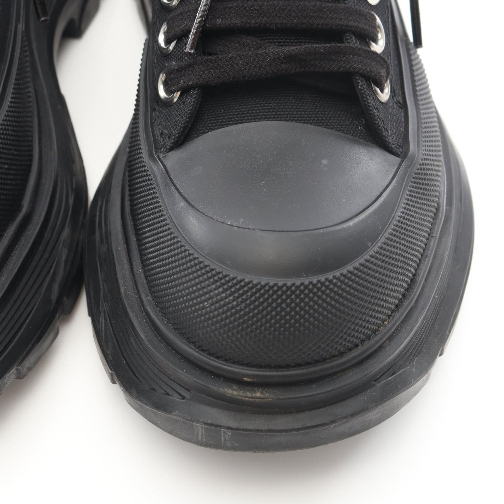 Alexander McQueen Alexander McQueen Alexander McQueen TREAD SLICK Canvas Rubber Sneakers Textile Shoes DUTY FREE for USA Size ONE SIZE - 8 Thumbnail