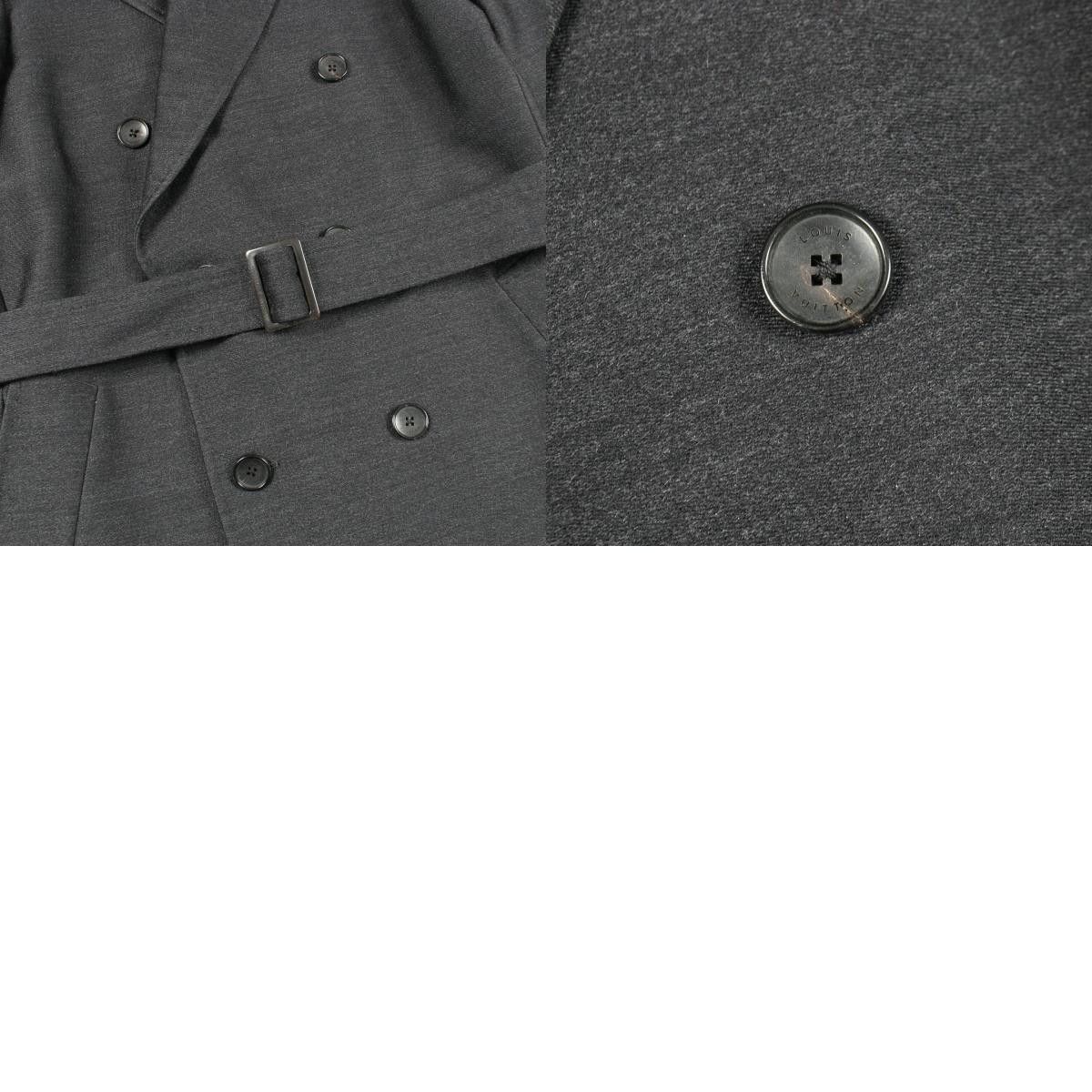 Louis Vuitton Louis Vuitton Louis Vuitton Wool Coat Textile Outerwear RM122H2CO72UAD DUTY FREE for USA Size ONE SIZE - 10 Thumbnail