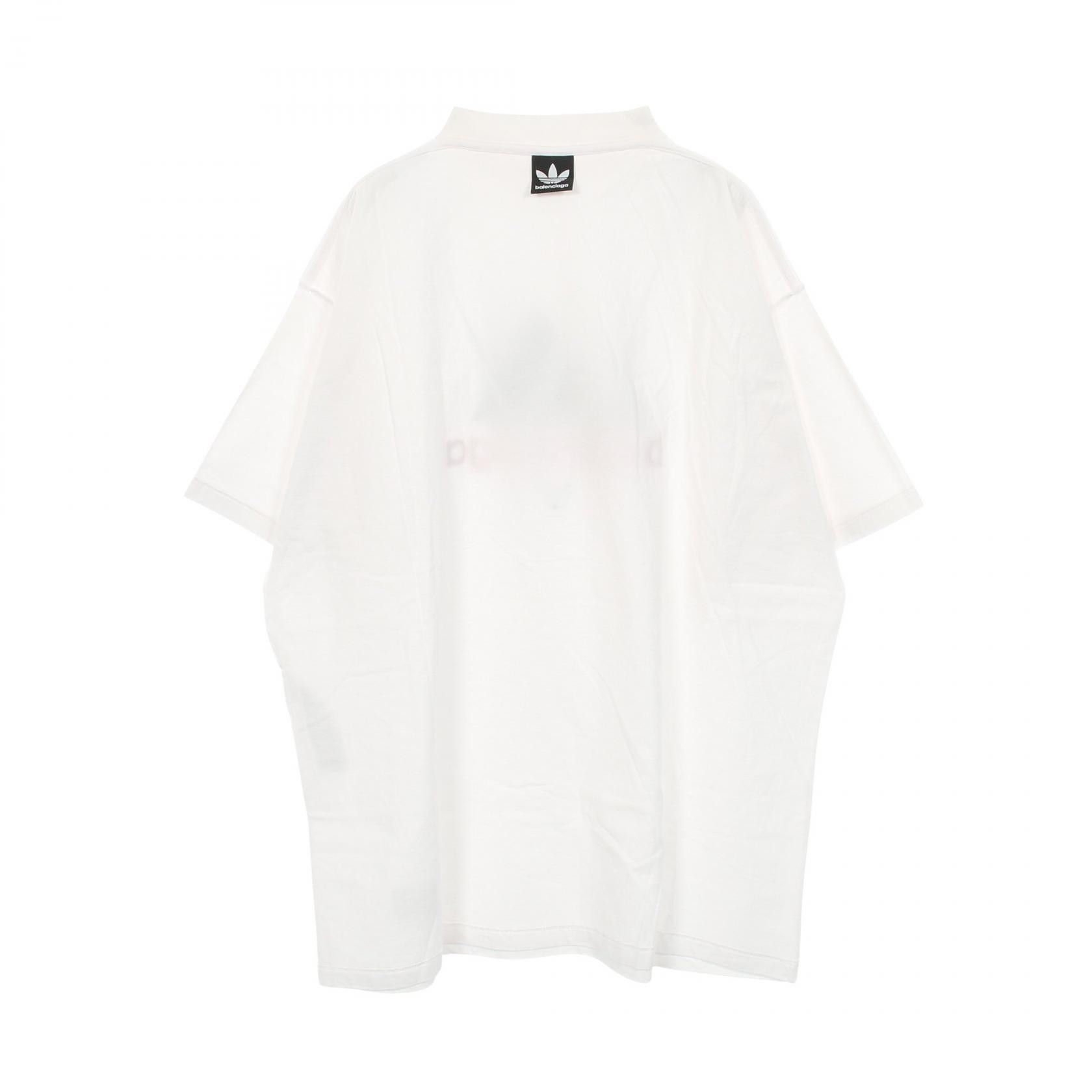 Balenciaga Balenciaga Balenciaga × adidas Cotton T Shirt Textile T-Shirts DUTY FREE for USA Size ONE SIZE - 2 Thumbnail