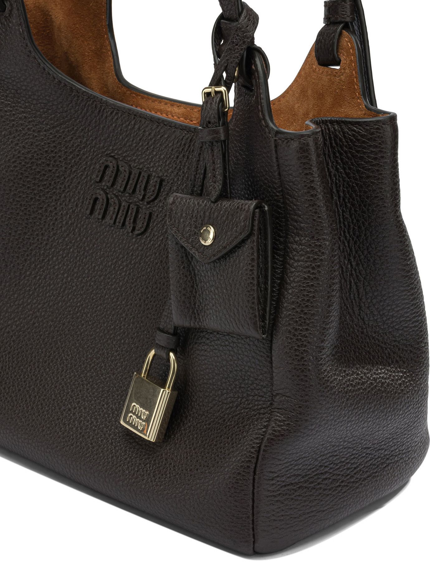 Miu Miu Miu Miu Leather Shoulder Bag With Logo tag size UNI Women - USA Duties Paid Size ONE SIZE - 4 Thumbnail