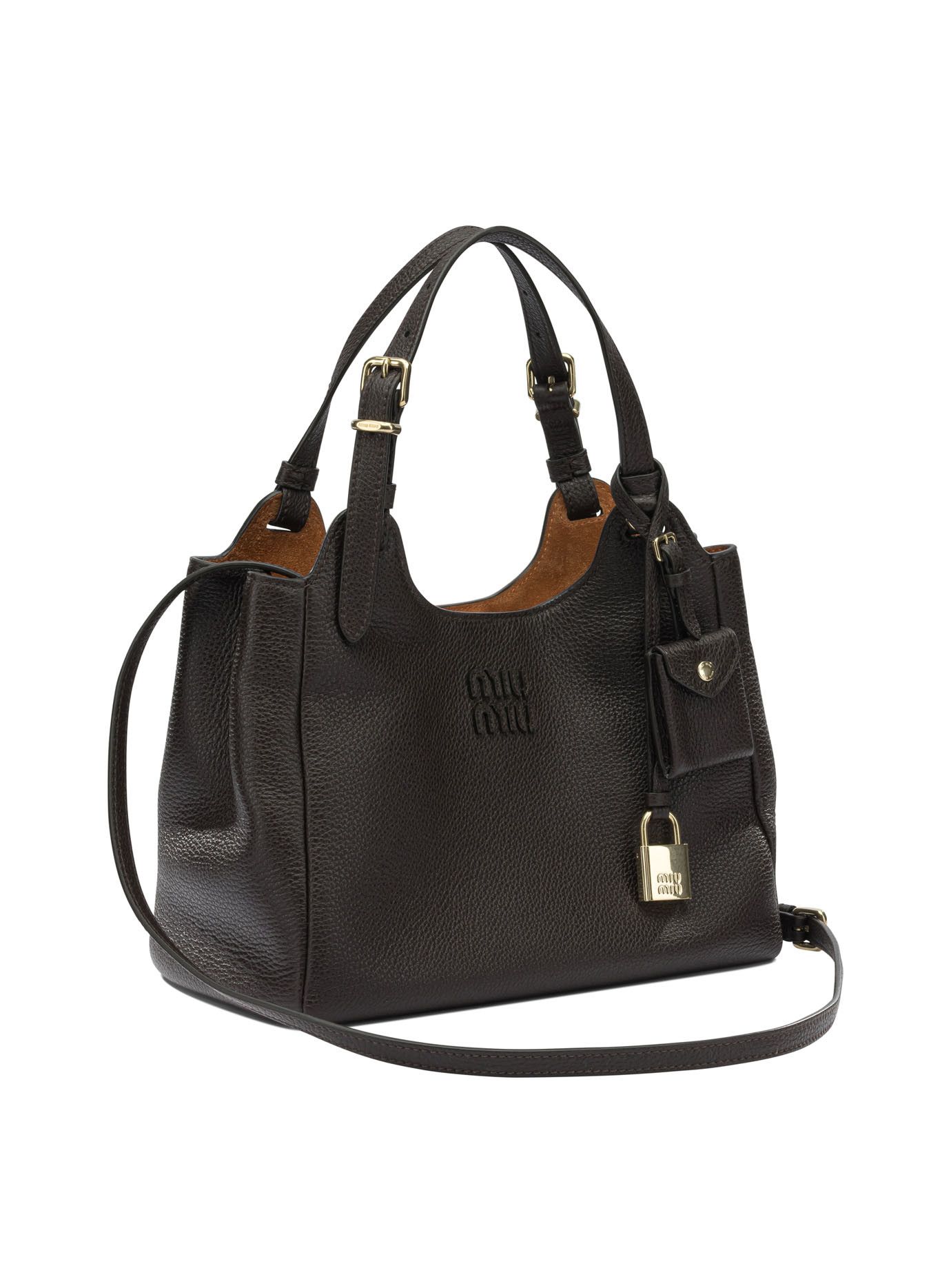Miu Miu Miu Miu Leather Shoulder Bag With Logo tag size UNI Women - USA Duties Paid Size ONE SIZE - 2 Thumbnail