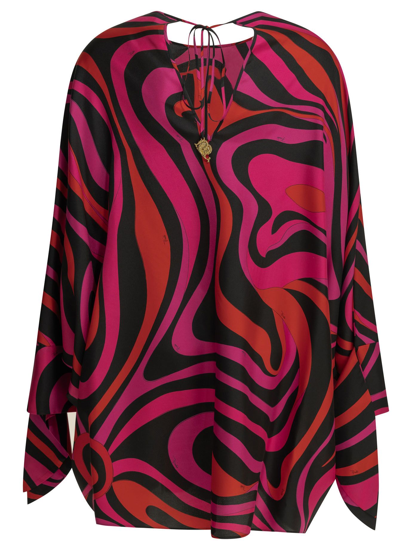 Emilio Pucci Pucci Marmo Short Caftan Dress tag size UNI Women - USA Duties Paid Size M / US 6-8 / IT 42-44 - 2 Thumbnail