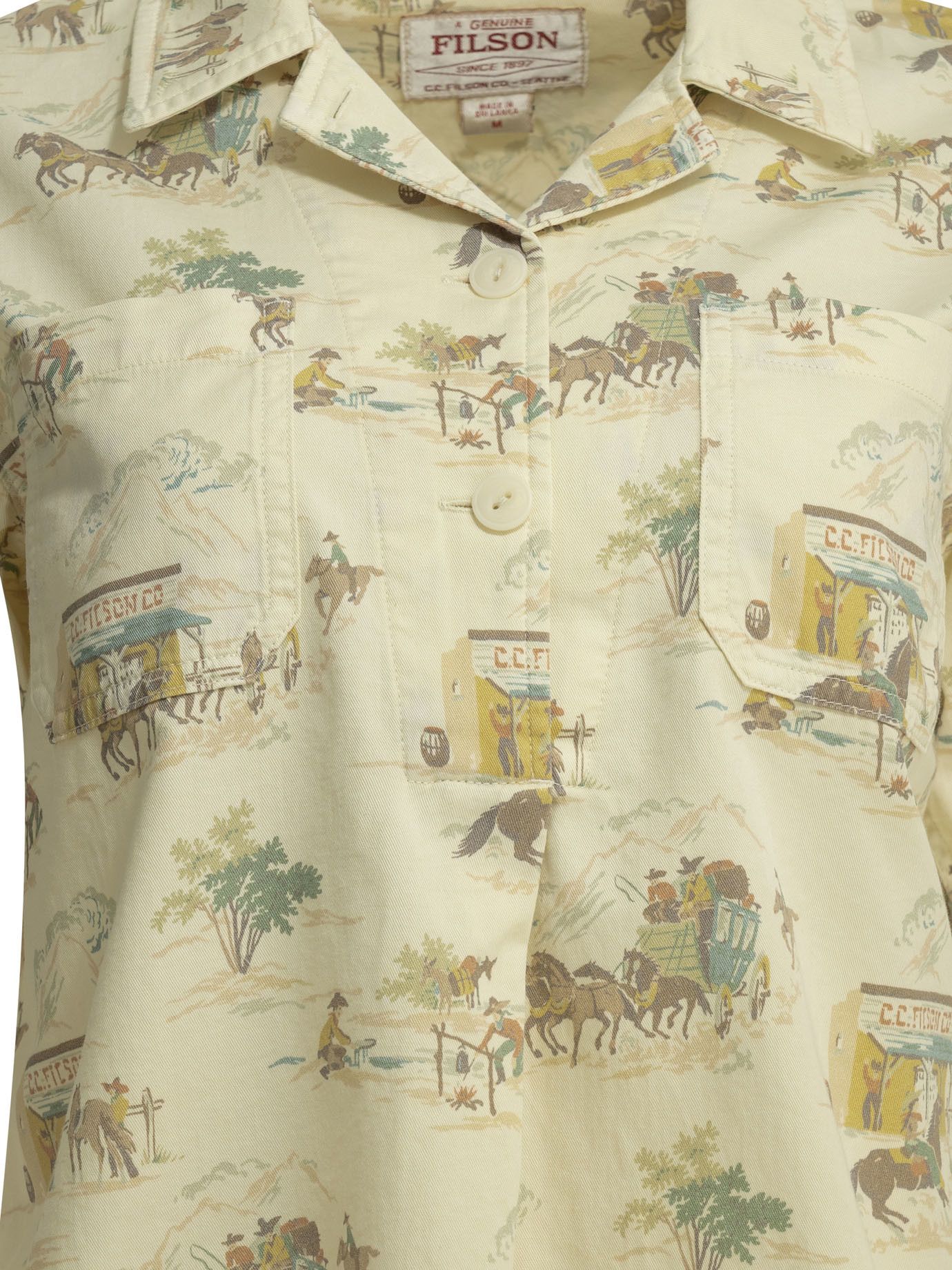 Filson Filson Twill Camp Casual Shirt tag size M Women - USA Duties Paid Size M / US 6-8 / IT 42-44 - 3 Thumbnail