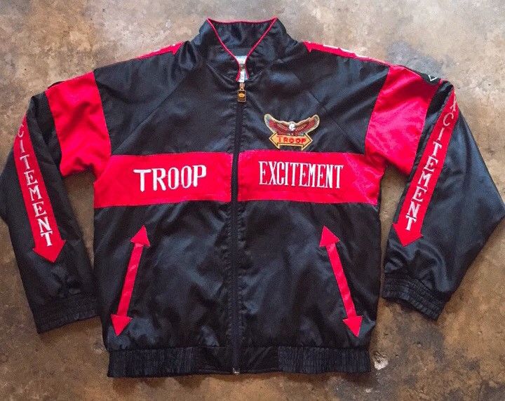 Troop Vintage “TROOP EXCITEMENT” LL Cool J Track Jacket | Grailed