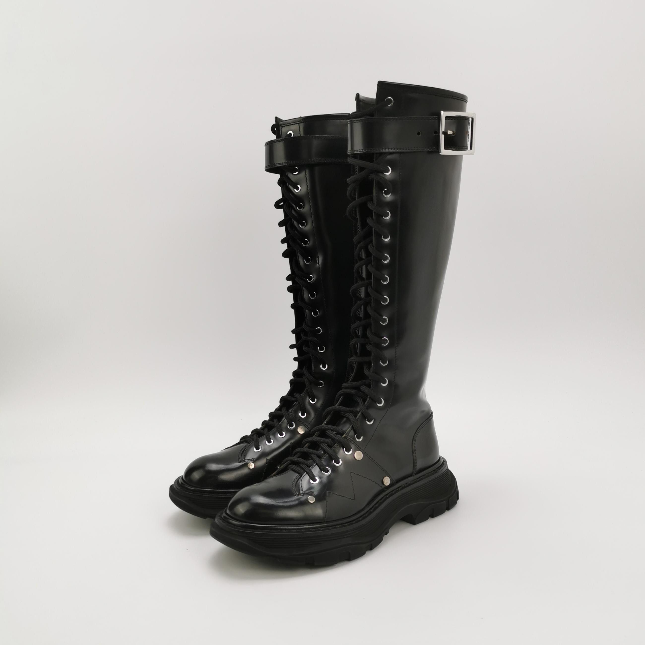 Alexander McQueen Alexander McQueen Women 6 Boots Size US 6 / IT 36 - 2 Thumbnail