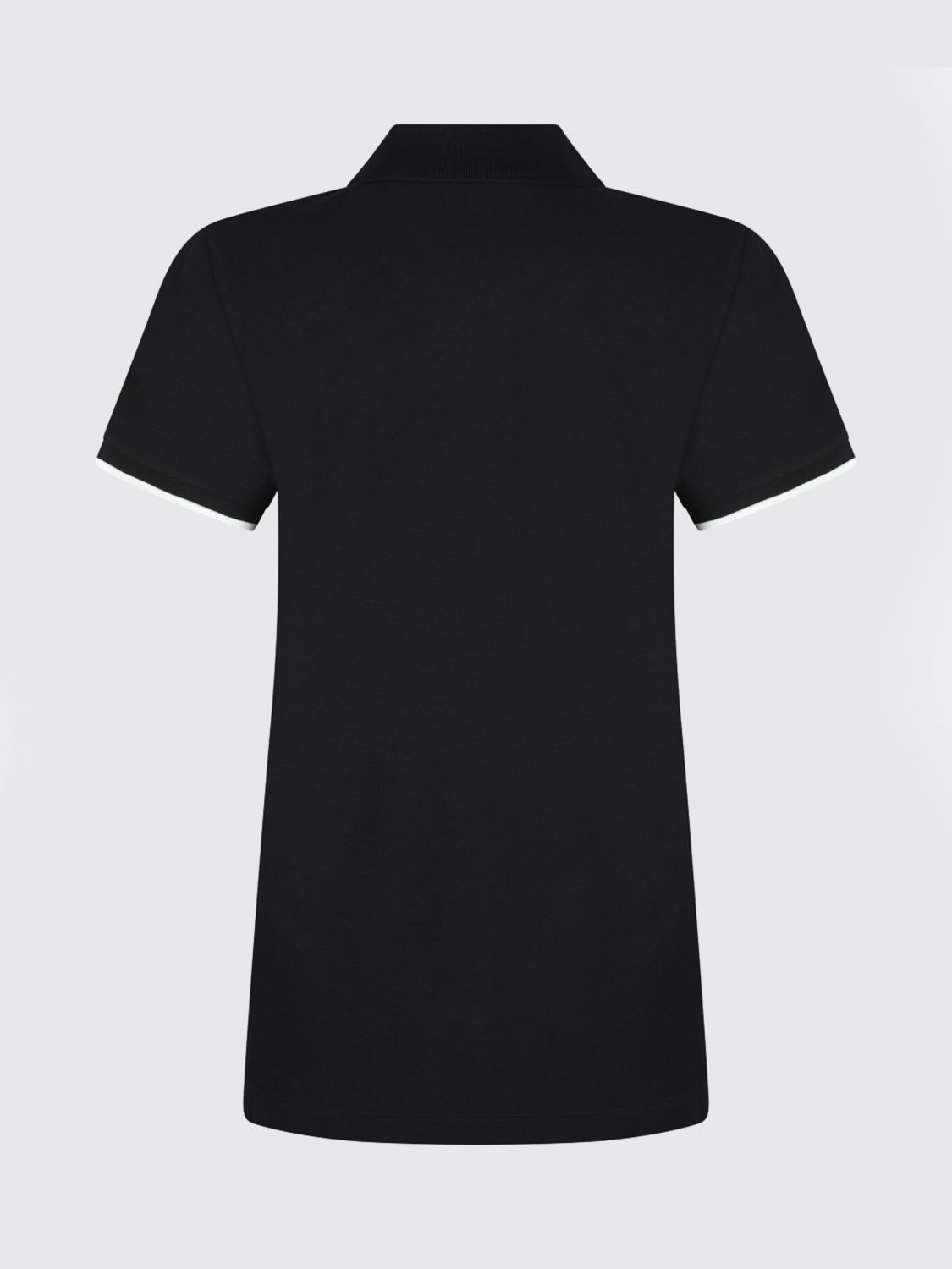 Moncler Moncler Polo Shirt Woman Black Size XS / US 0-2 / IT 36-38 - 2 Thumbnail
