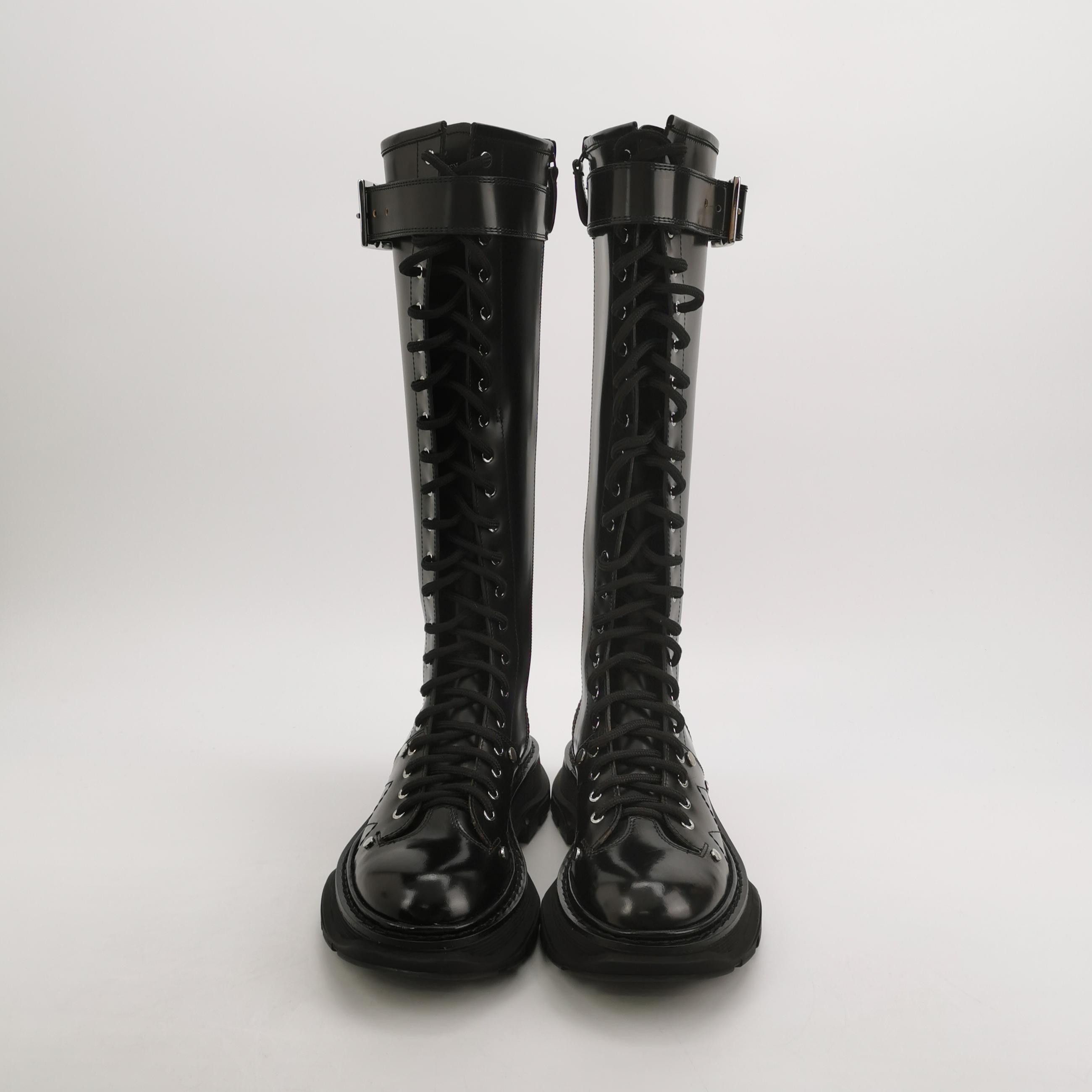 Alexander McQueen Alexander McQueen Women 6 Boots Size US 6 / IT 36 - 3 Thumbnail