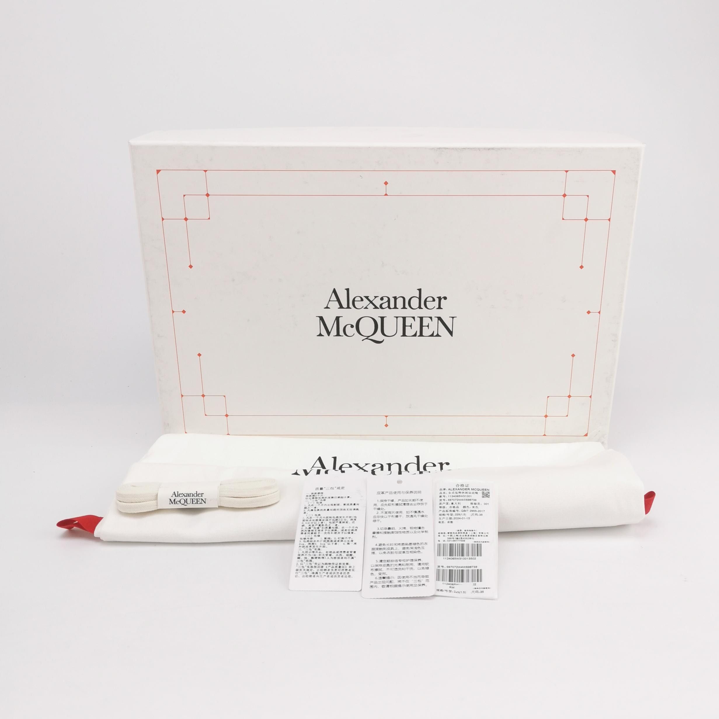 Alexander McQueen Alexander McQueen Women 5 Lowtop Sneakers Size US 5 / IT 35 - 6 Thumbnail