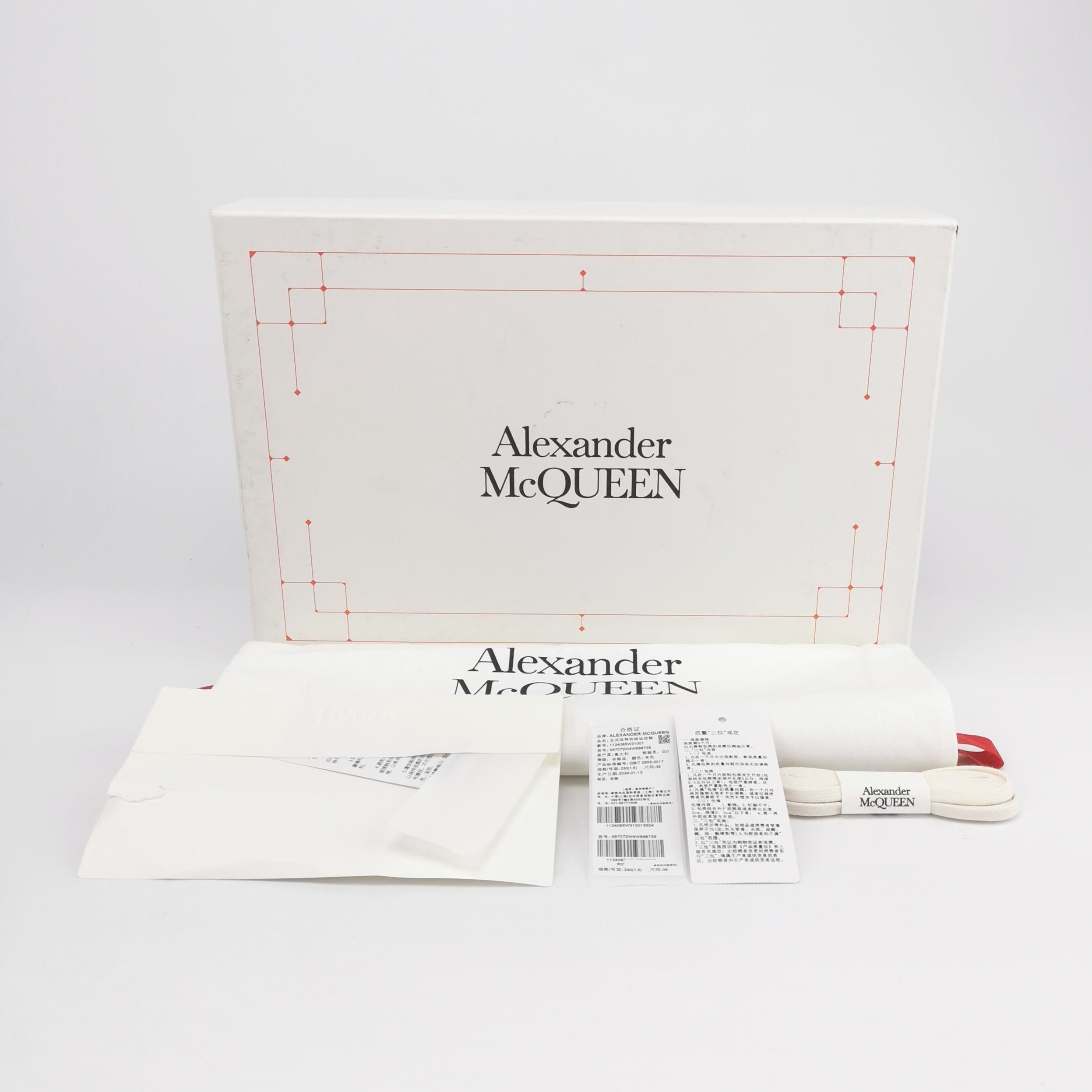 Alexander McQueen Alexander McQueen Women 6 Lowtop Sneakers Size US 6 / IT 36 - 6 Thumbnail