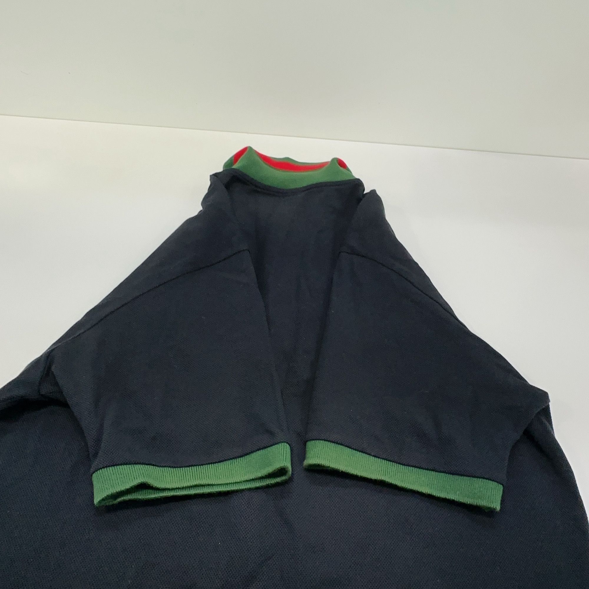 Gucci Gucci Web Stripe Collar Polo Shirt XS Size US XS / EU 42 / 0 - 13 Thumbnail