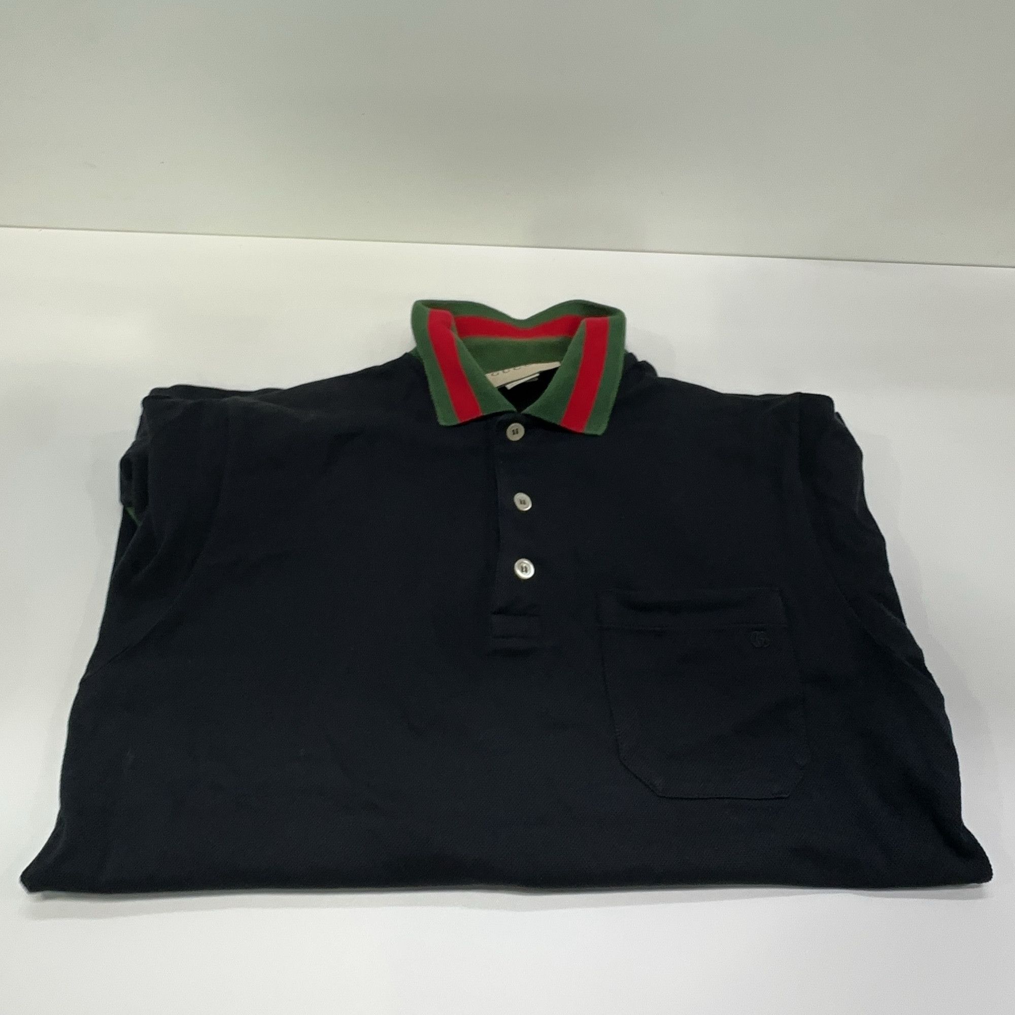 Gucci Gucci Web Stripe Collar Polo Shirt XS Size US XS / EU 42 / 0 - 11 Thumbnail
