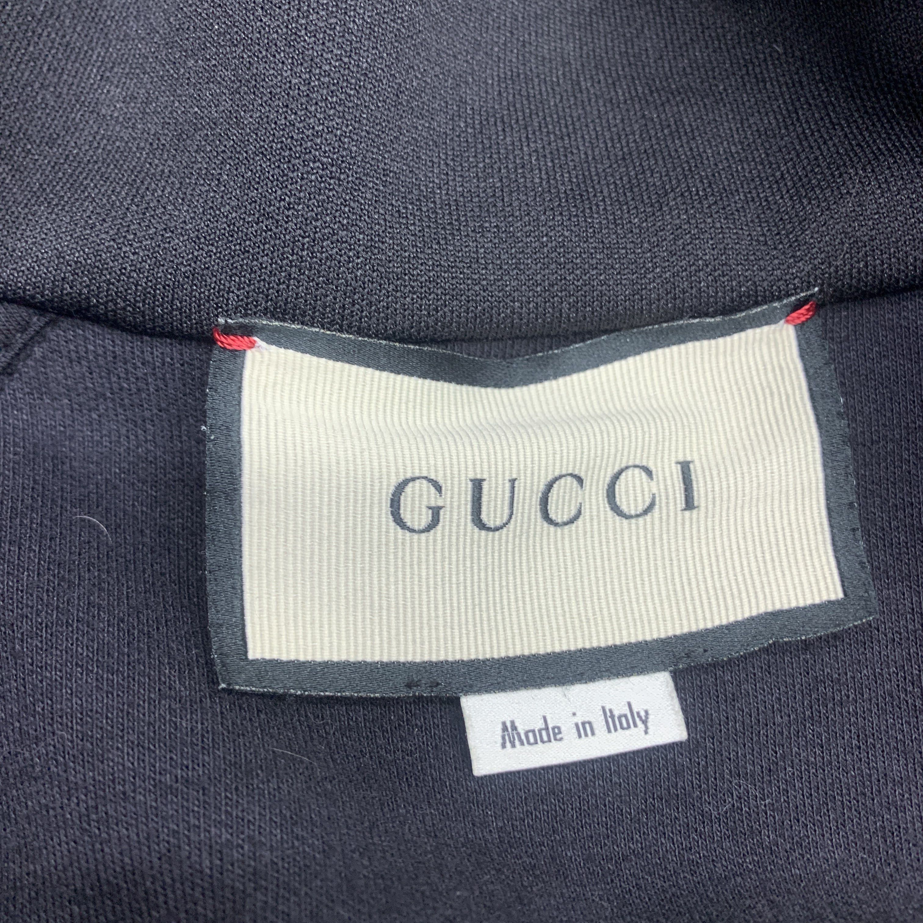 Gucci Gucci Logo Stripe Zip-Up Track Jacket XL Size US XL / EU 56 / 4 - 4 Thumbnail