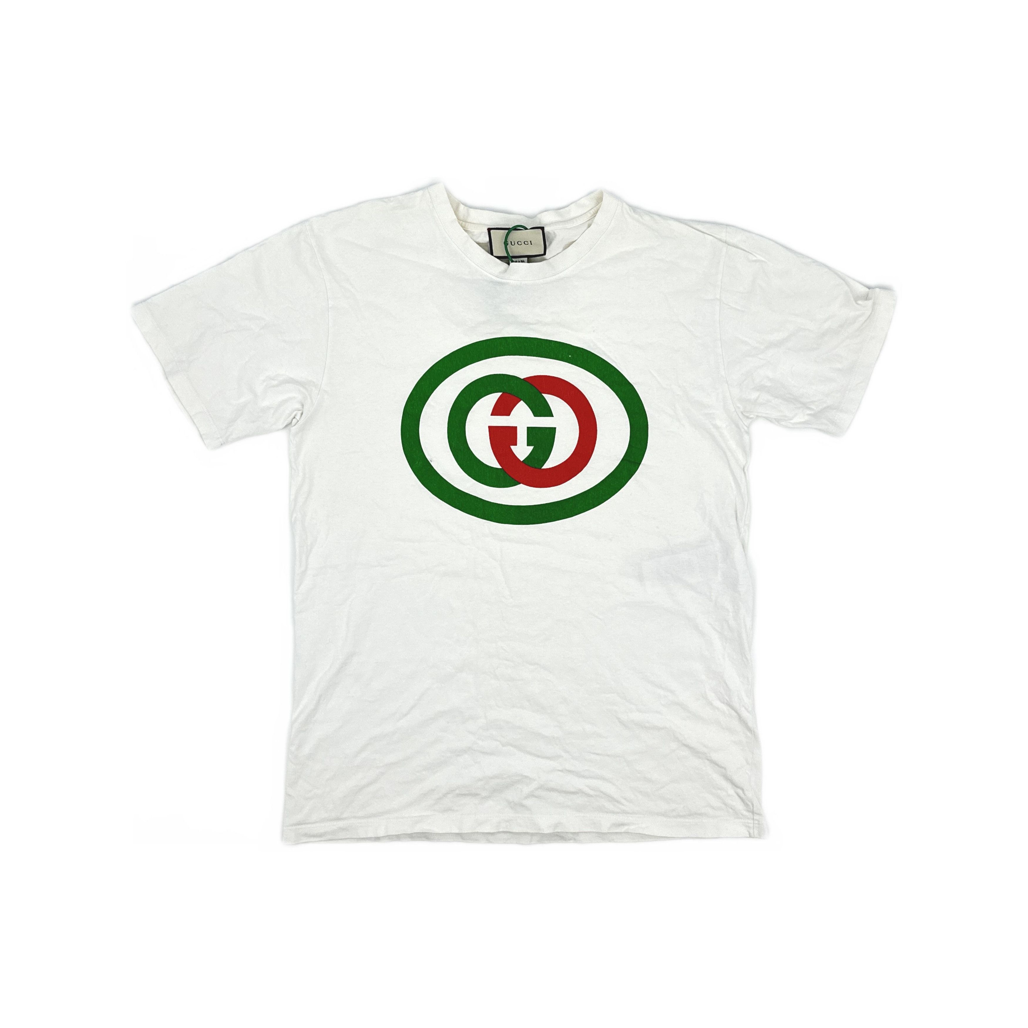 Gucci Gucci Interlocking G Logo T-Shirt Size L Size US L / EU 52-54 / 3 - 2 Thumbnail