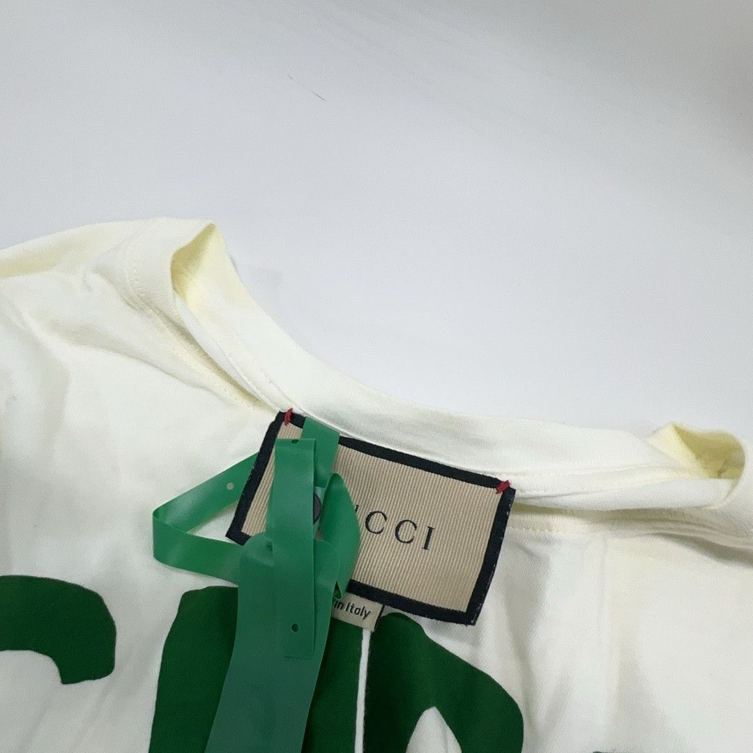 Gucci Gucci Logo Cat Print T-Shirt XXS Size XXS / US 00 / IT 34 - 6 Thumbnail