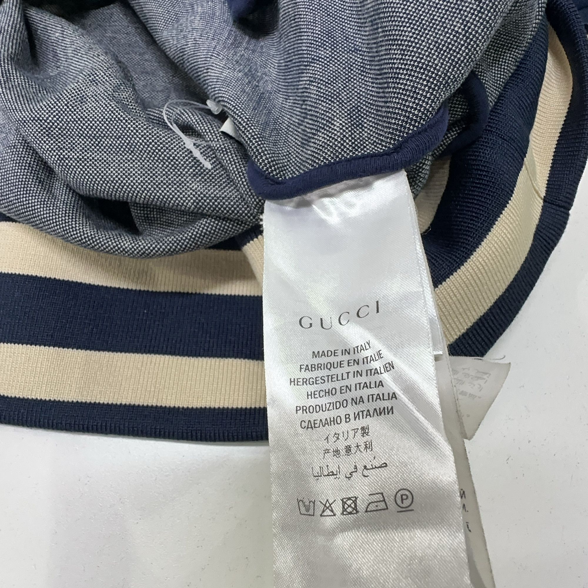 Gucci Gucci GG Jacquard Monogram Zip Track Jacket US L Size US L / EU 52-54 / 3 - 6 Thumbnail