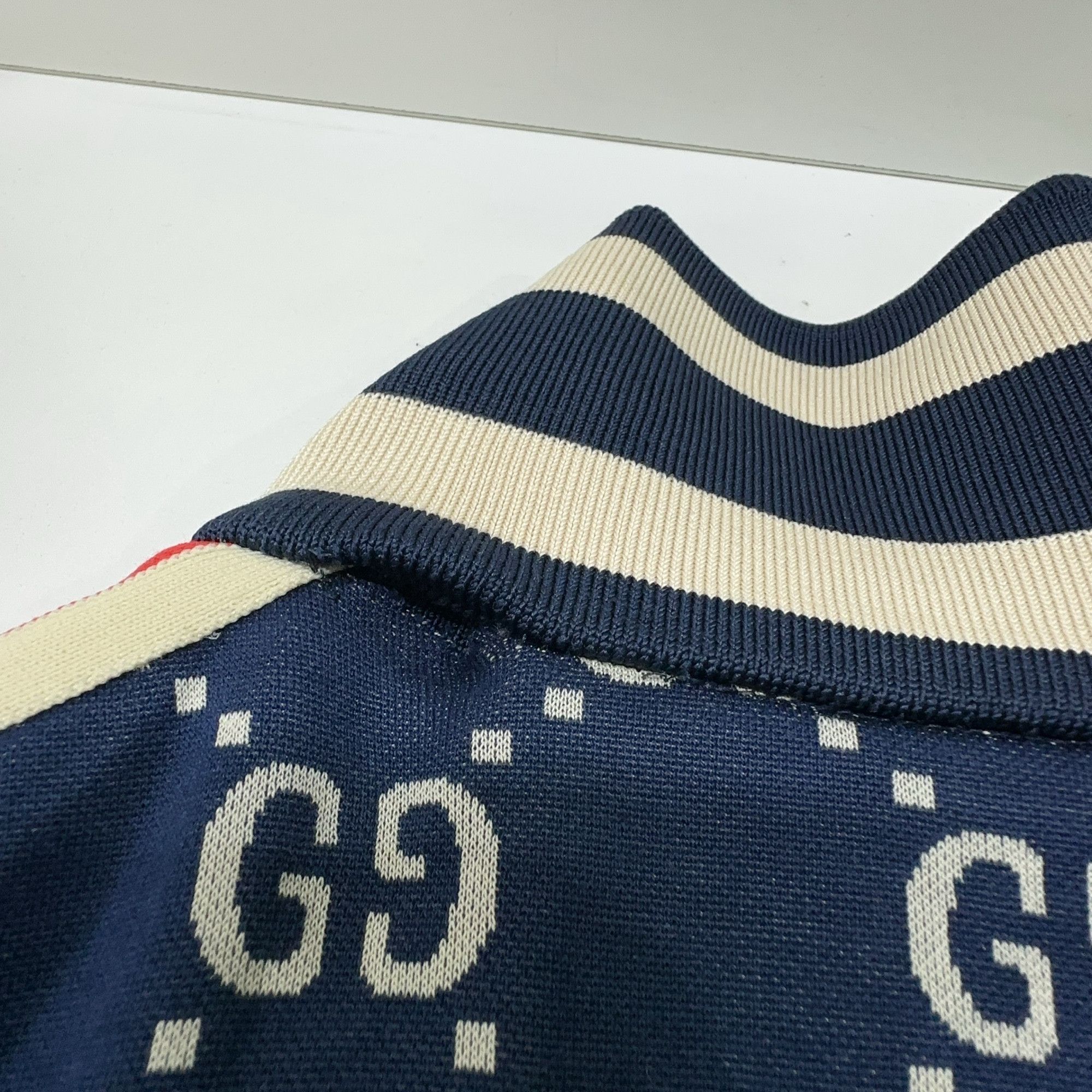 Gucci Gucci GG Jacquard Monogram Zip Track Jacket US L Size US L / EU 52-54 / 3 - 15 Thumbnail