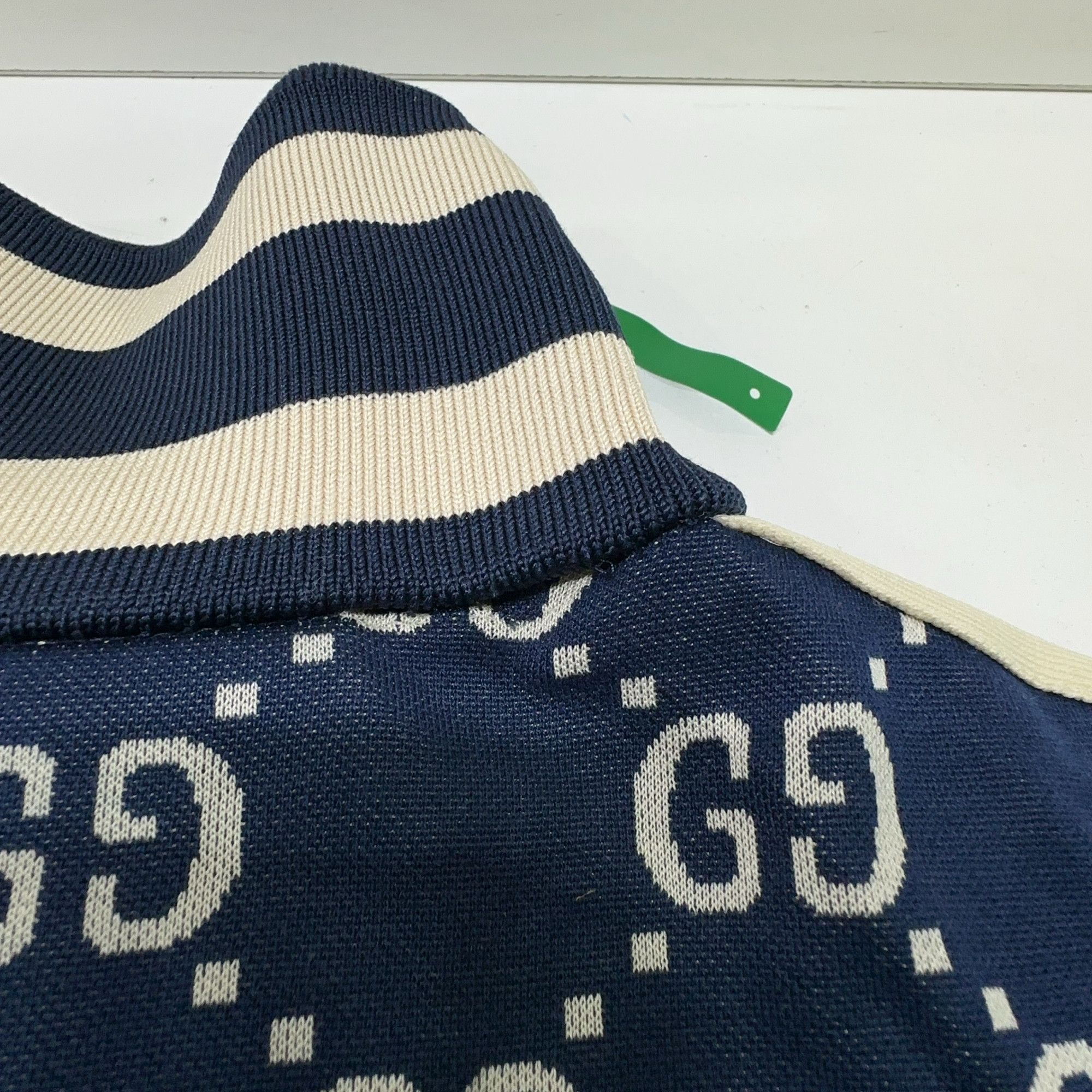 Gucci Gucci GG Jacquard Monogram Zip Track Jacket US L Size US L / EU 52-54 / 3 - 16 Thumbnail