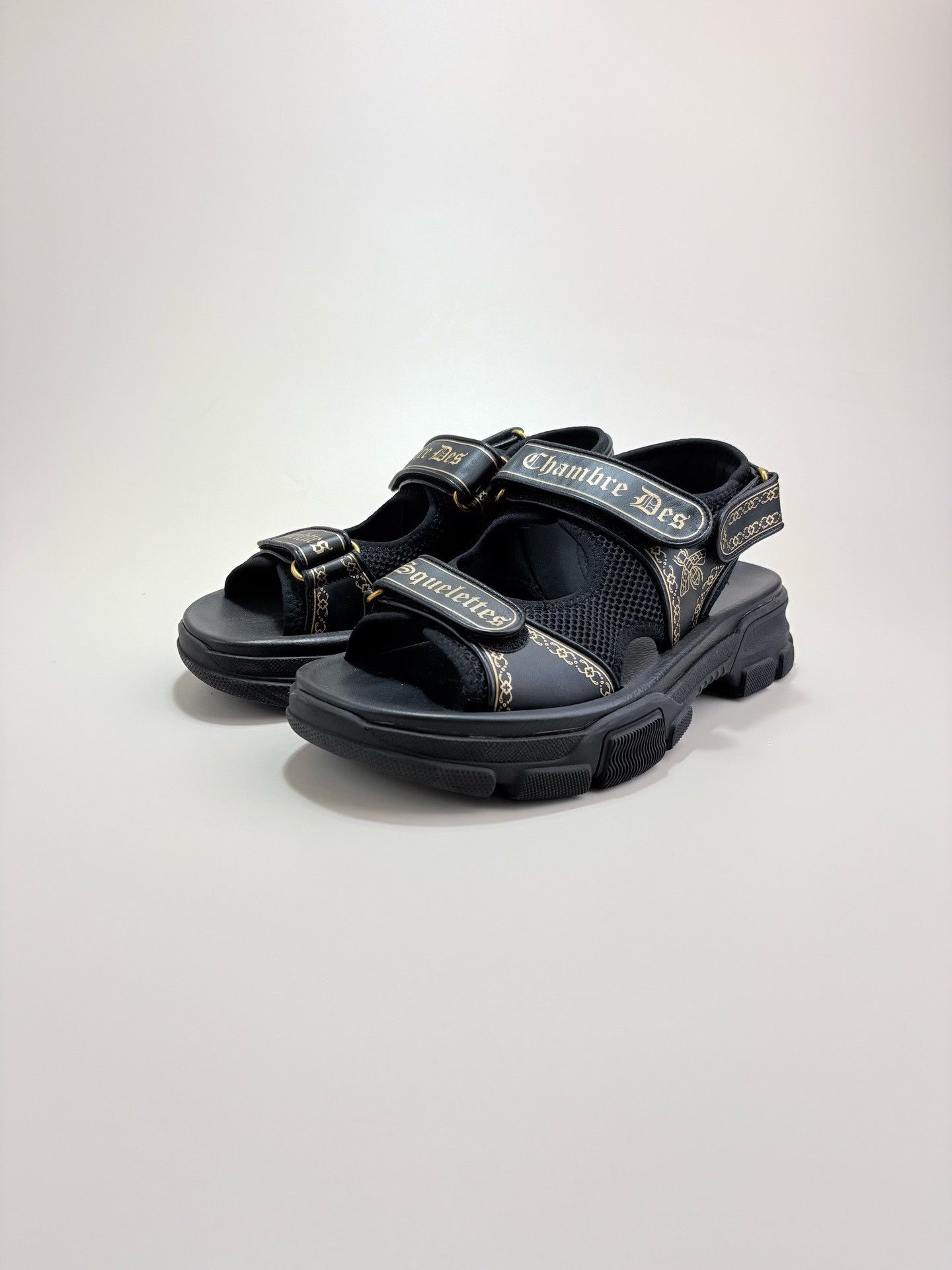 Gucci Gucci Chambre Des Squelettes Logo Sandals US 9 Size US 9 / EU 42 - 2 Thumbnail