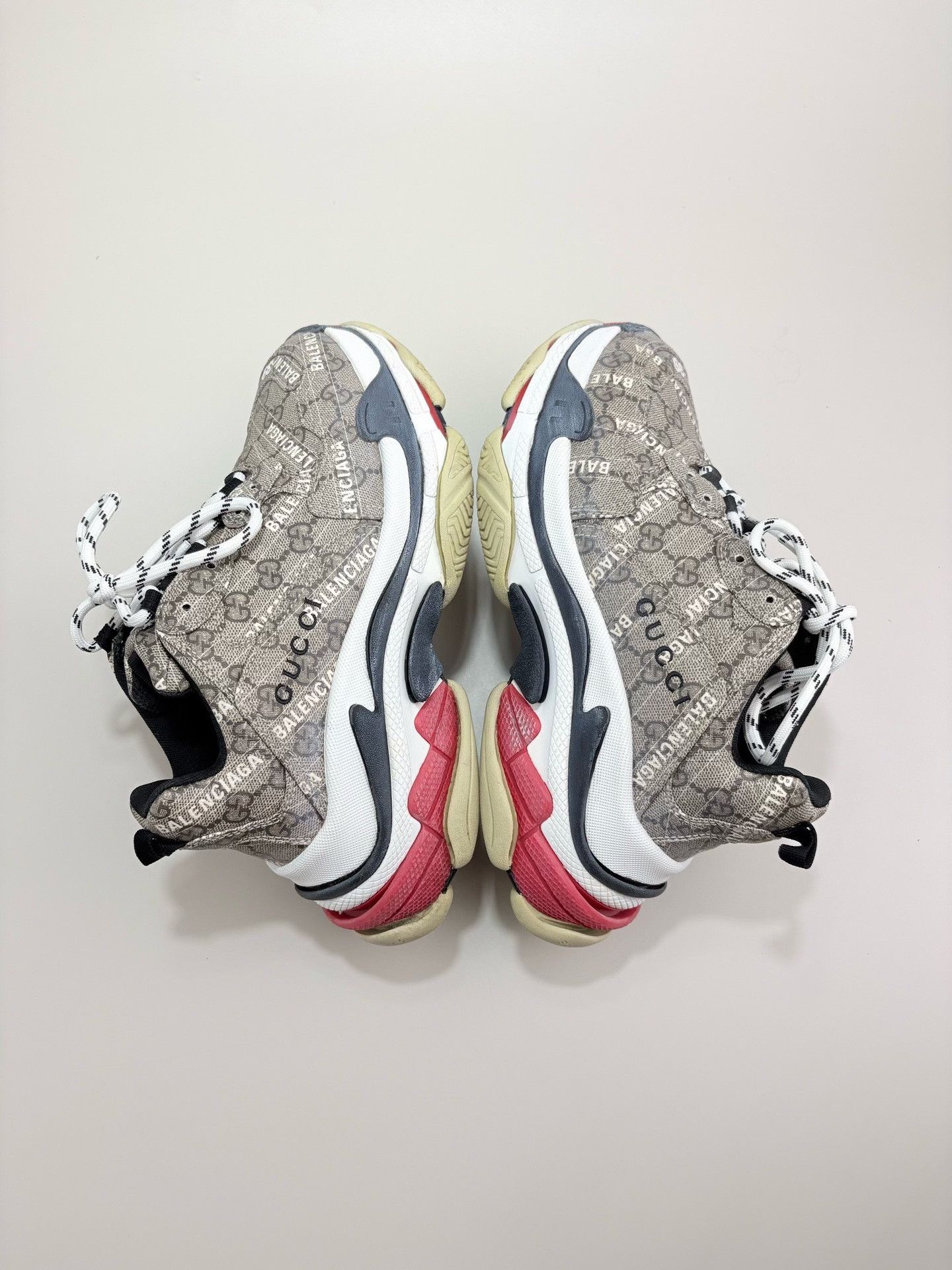 Balenciaga × Gucci Balenciaga x Gucci Hacker Project Triple S Sneakers 39 Size US 6 / EU 39 - 5 Thumbnail