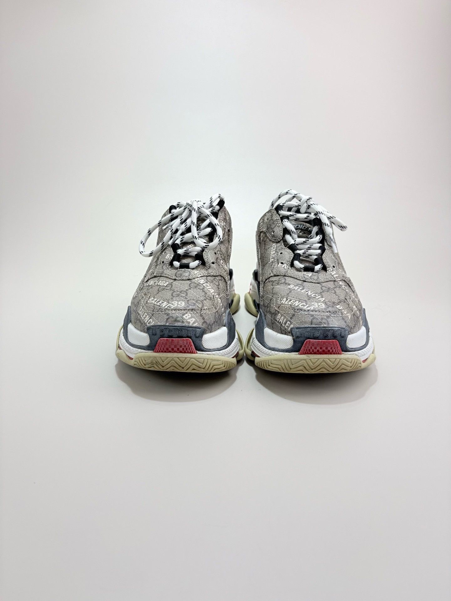 Balenciaga × Gucci Balenciaga x Gucci Hacker Project Triple S Sneakers 39 Size US 6 / EU 39 - 3 Thumbnail