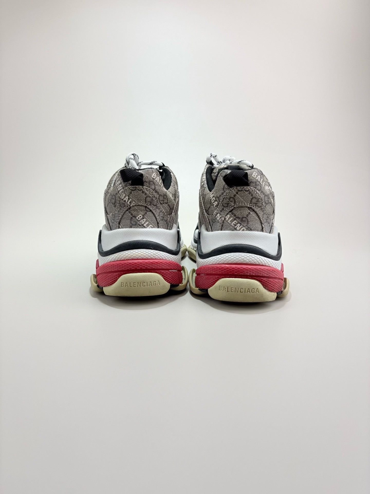 Balenciaga × Gucci Balenciaga x Gucci Hacker Project Triple S Sneakers 39 Size US 6 / EU 39 - 4 Thumbnail
