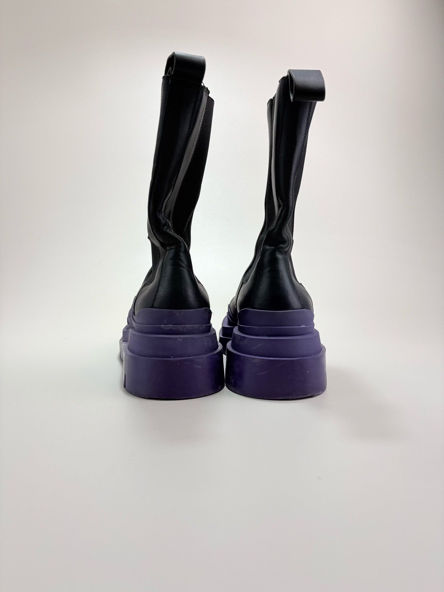 Bottega Veneta Bottega Veneta Tire Purple Sole Boots 38 Size US 8 / IT 38 - 4 Thumbnail