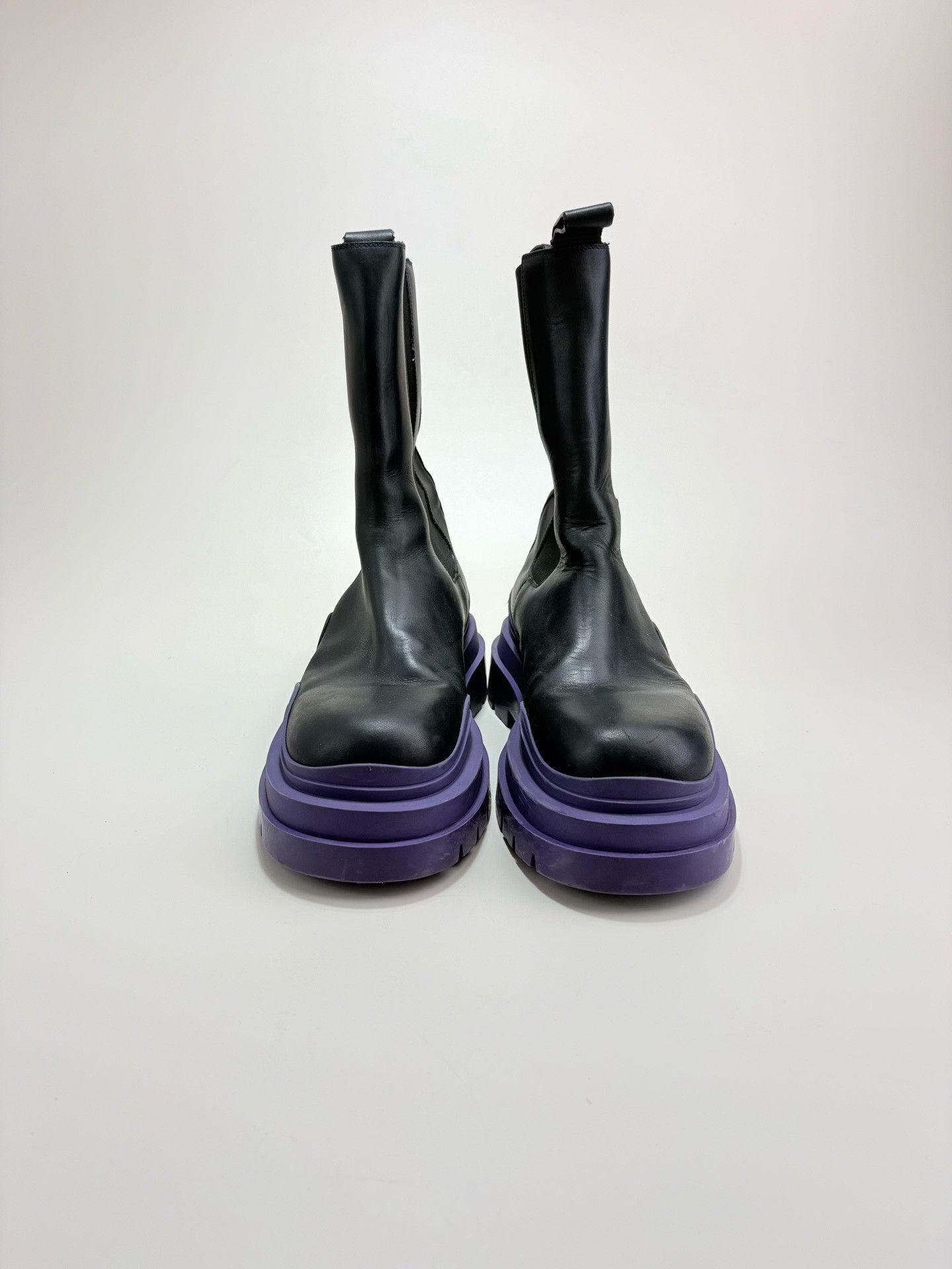 Bottega Veneta Bottega Veneta Tire Purple Sole Boots 38 Size US 8 / IT 38 - 3 Thumbnail