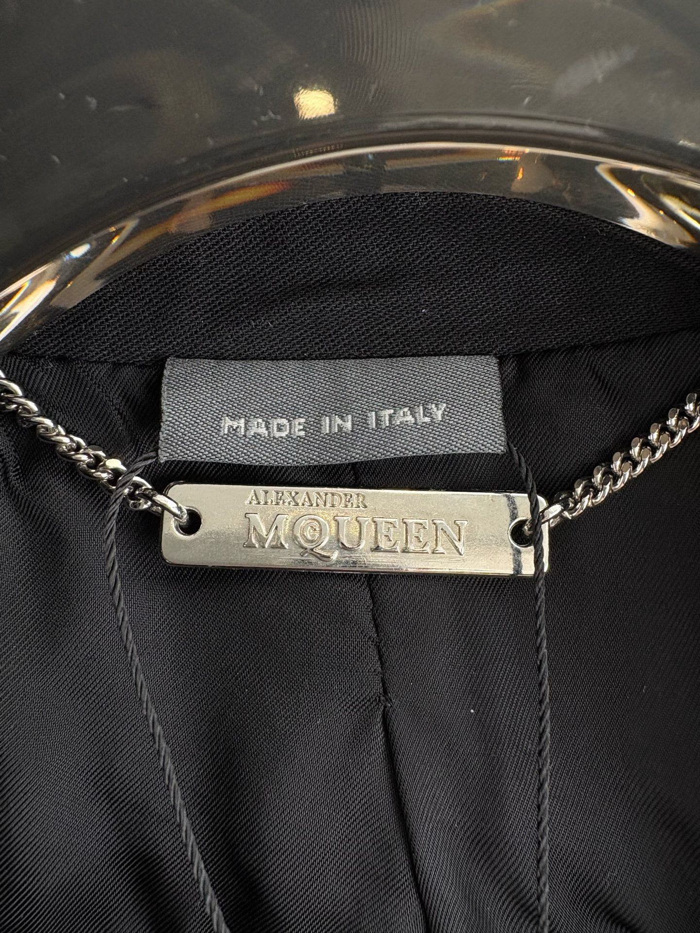 Alexander McQueen Alexander McQueen Black Zip Accent Jacket IT 38 Size XS / US 0-2 / IT 36-38 - 4 Thumbnail