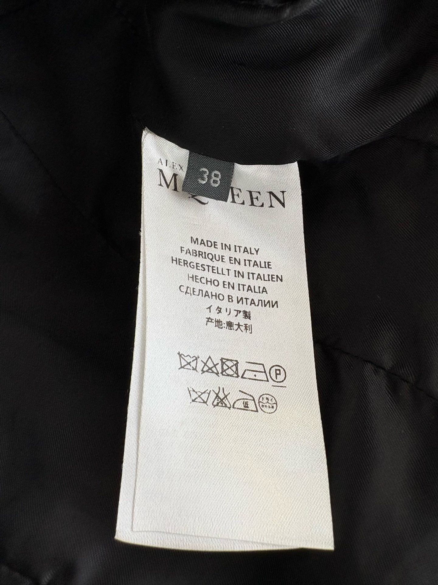 Alexander McQueen Alexander McQueen Black Zip Accent Jacket IT 38 Size XS / US 0-2 / IT 36-38 - 5 Thumbnail