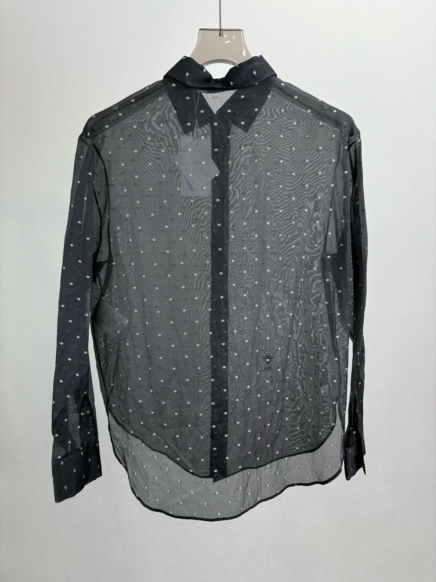 Dior Dior Polka Dot Organza Shirt FR 38 Size S / US 4 / IT 40 - 3 Thumbnail