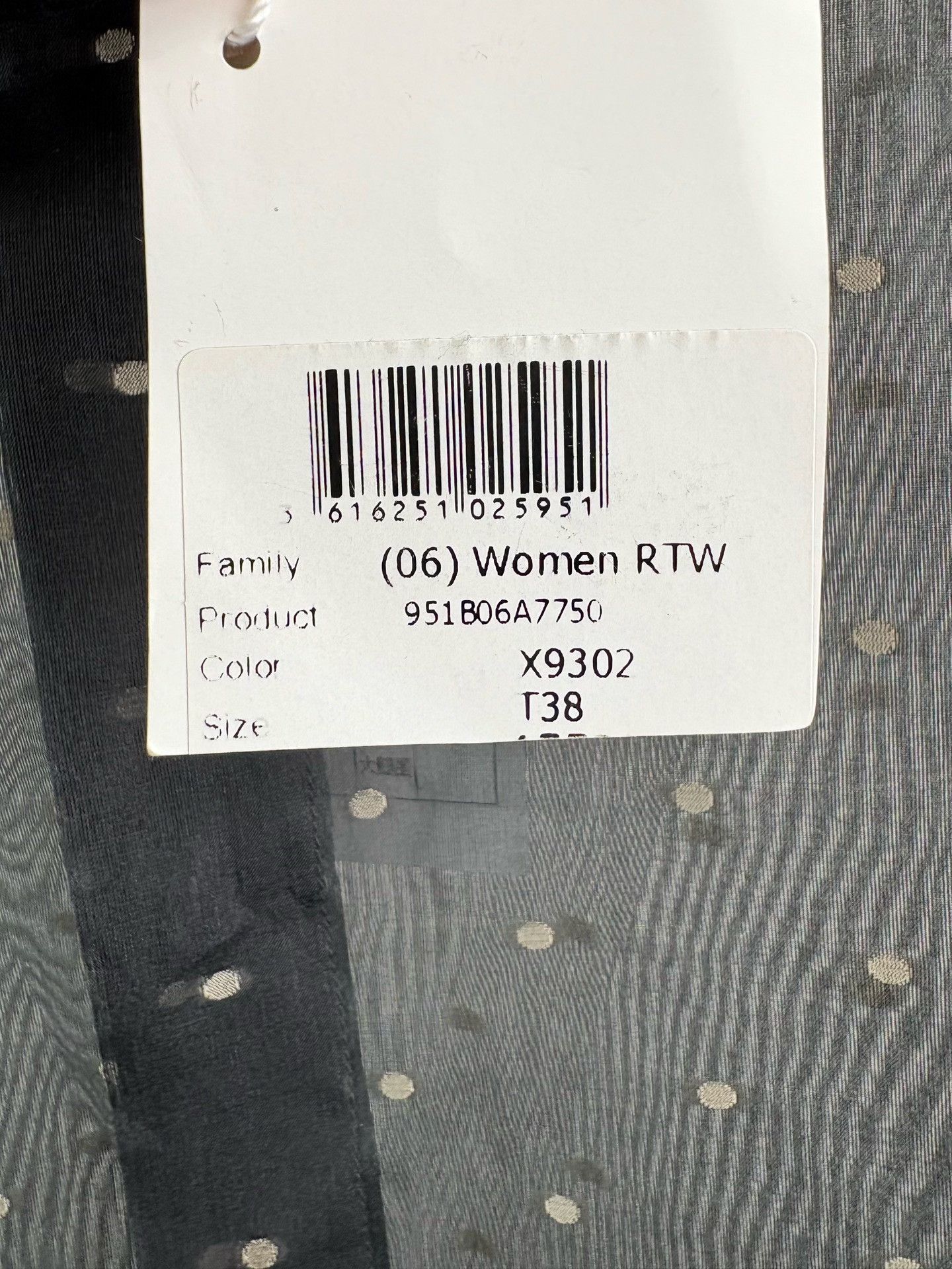 Dior Dior Polka Dot Organza Shirt FR 38 Size S / US 4 / IT 40 - 5 Thumbnail