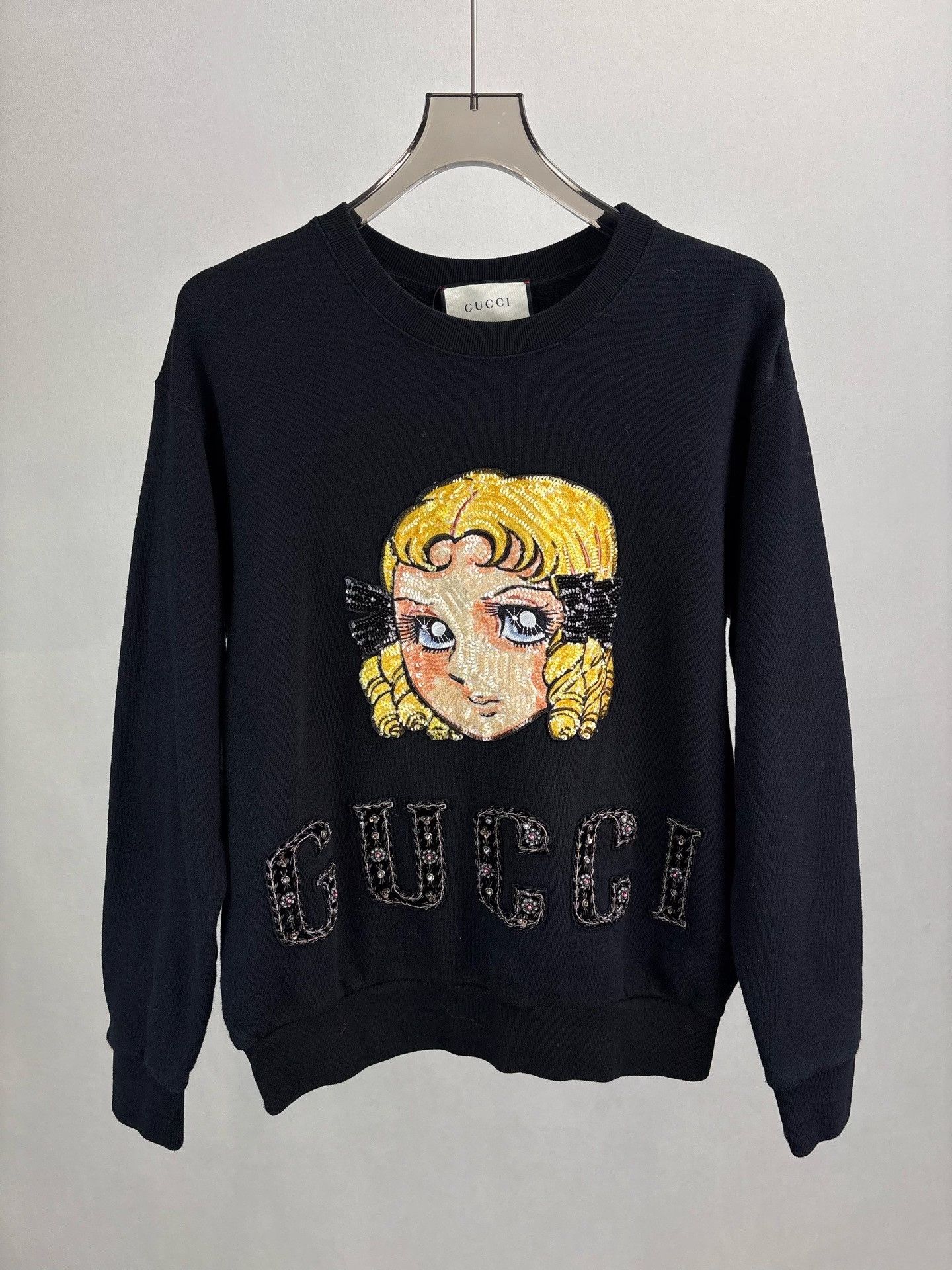Gucci Gucci Sequin Fairy Graphic Sweatshirt Size S Size US S / EU 44-46 / 1 - 2 Thumbnail