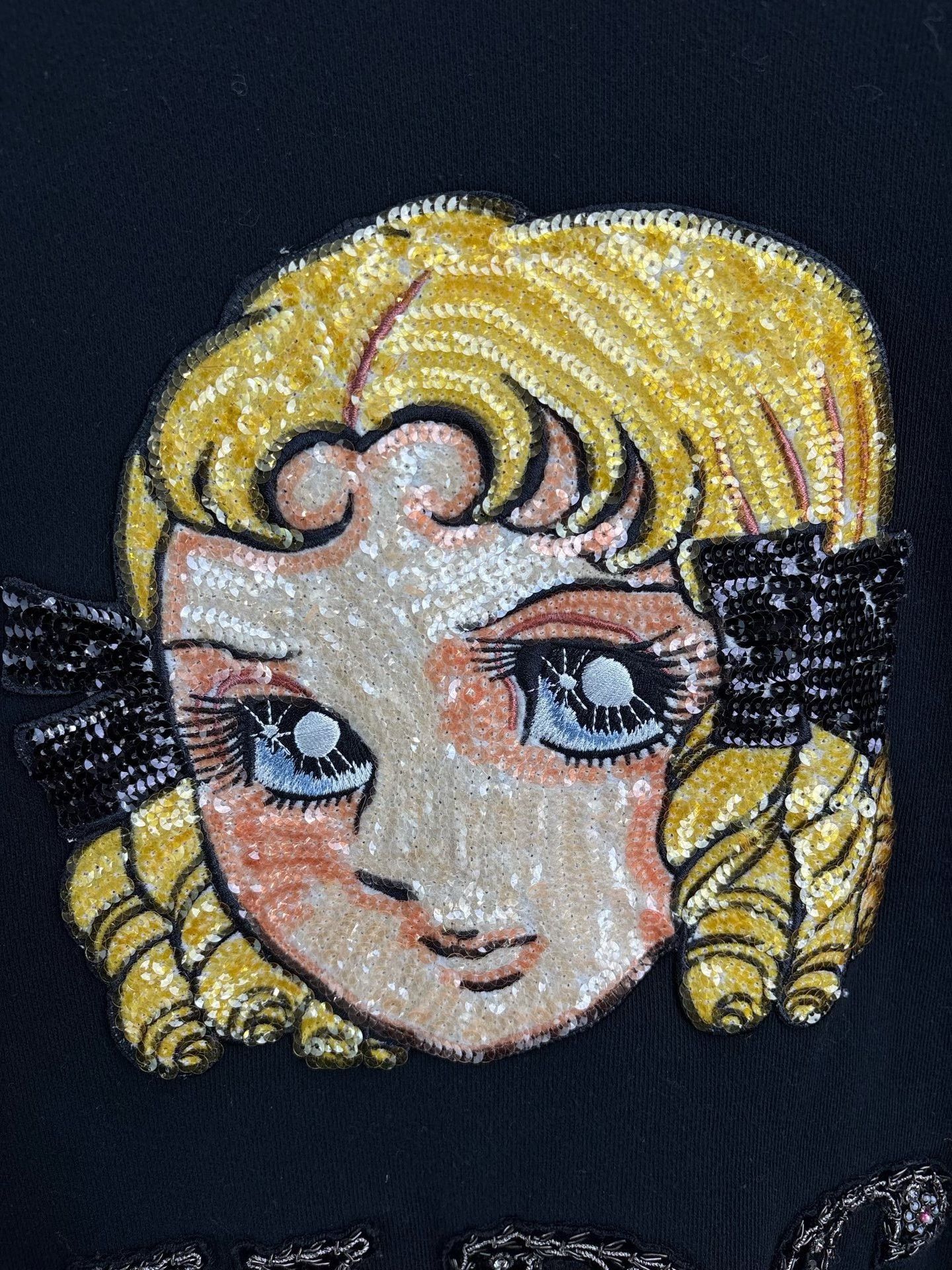 Gucci Gucci Sequin Fairy Graphic Sweatshirt Size S Size US S / EU 44-46 / 1 - 4 Thumbnail