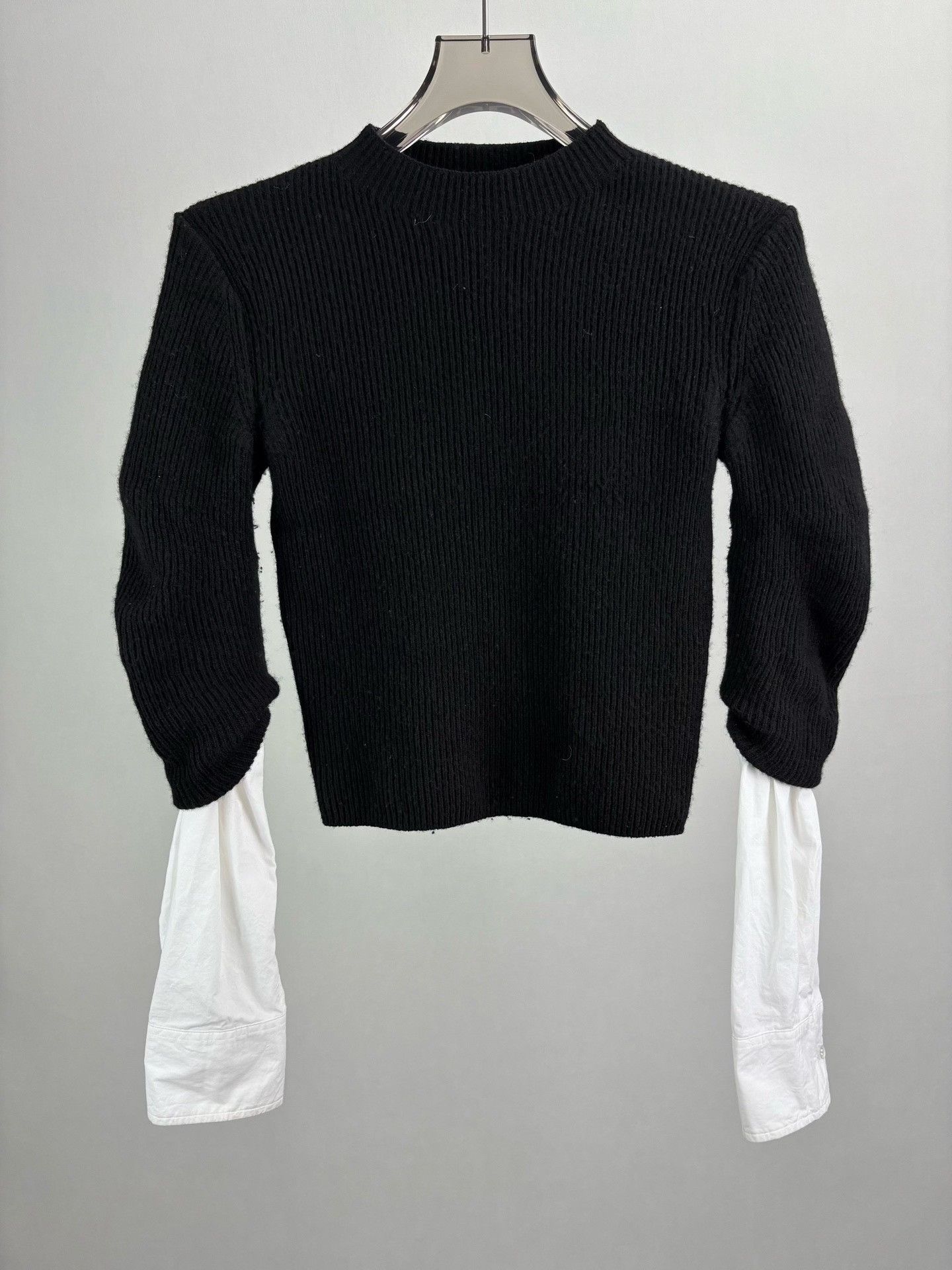 Alexander Wang Alexander Wang Layered Wool Blend Sweater S Size S / US 4 / IT 40 - 2 Thumbnail