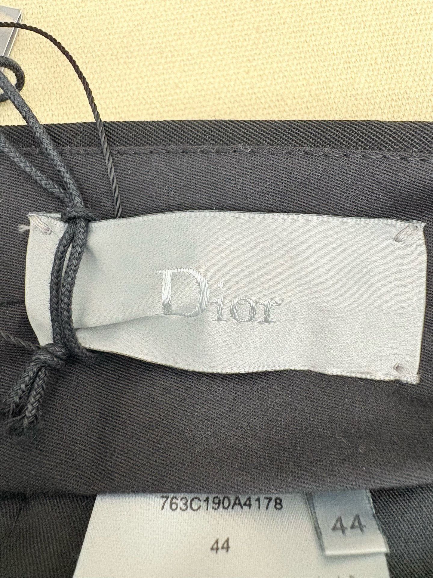 Dior Dior Virgin Wool Formal Trousers EU 44 Size 34R - 4 Thumbnail